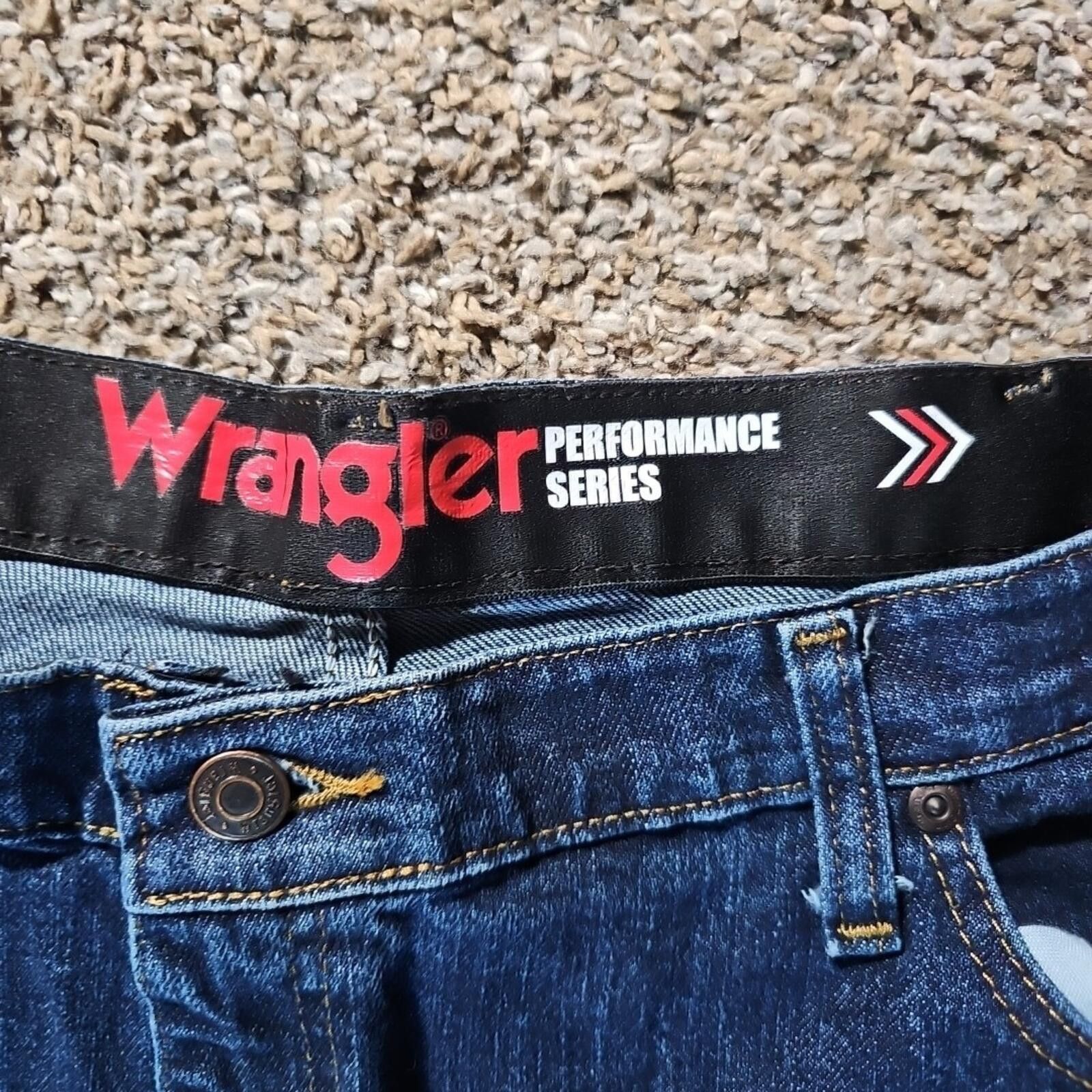 Wrangler NWT Wrangler Performamce Series 42x29 Regular Fit Jeans Size US 42 / EU 58 - 3 Thumbnail