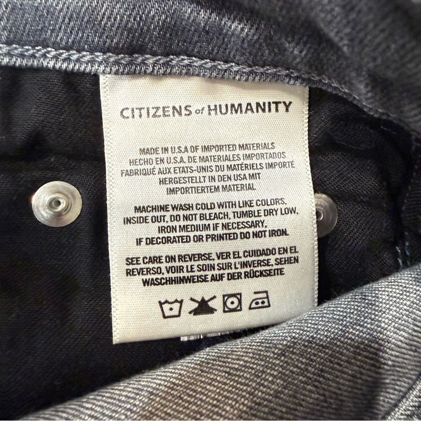 Citizens Of Humanity Citizens Of Humanity Crop High Rise Skinny Jeans Womens 29 Size 29" - 12 Thumbnail