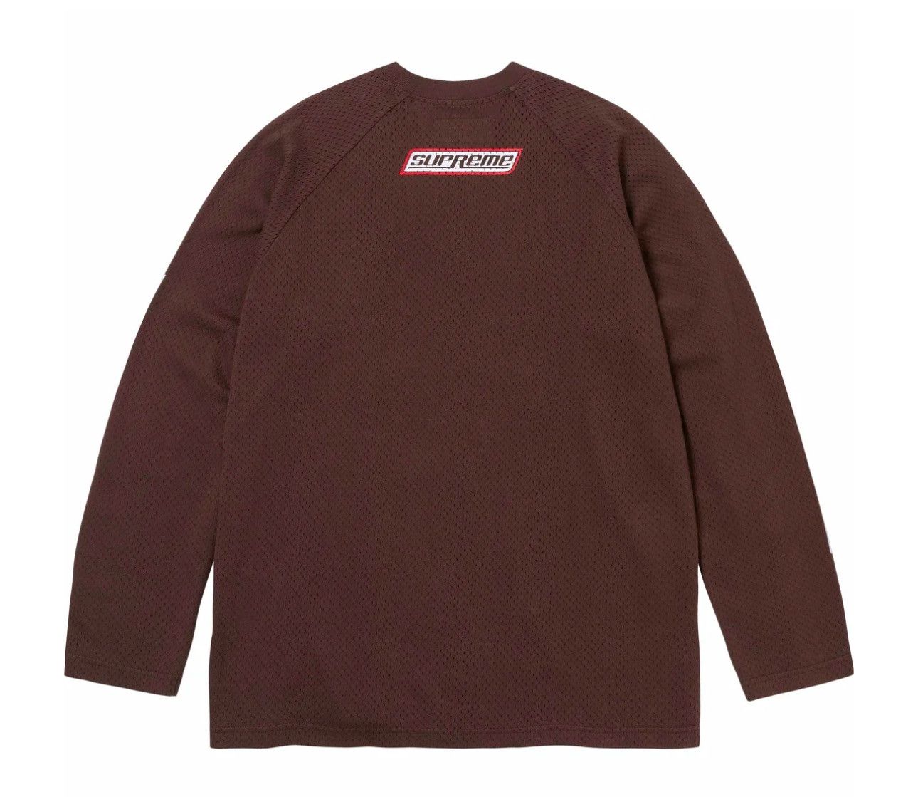 Supreme NWT Supreme Hysteric Glamour Mesh L/S Top - Brown - XL Size US XL / EU 56 / 4 - 2 Thumbnail