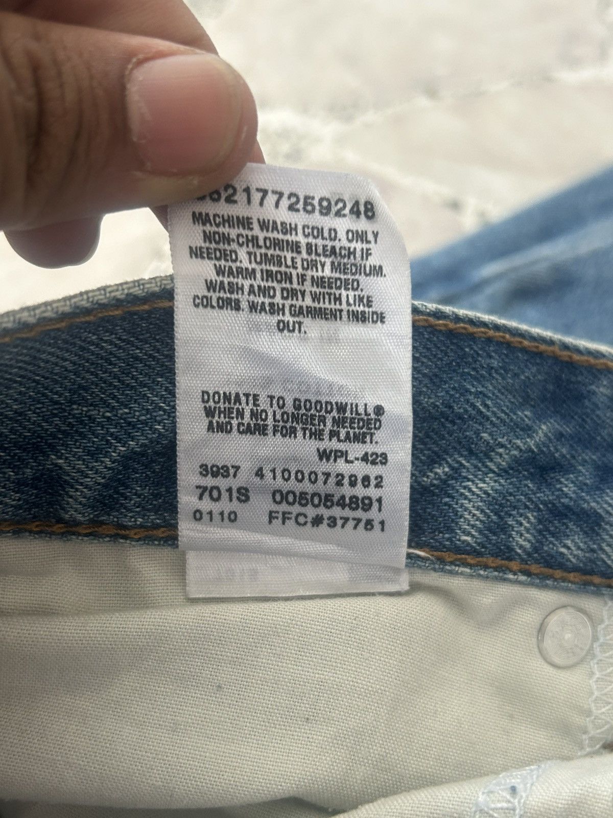 Levi's Levis 505 Denim W40 Size US 40 / EU 56 - 12 Thumbnail