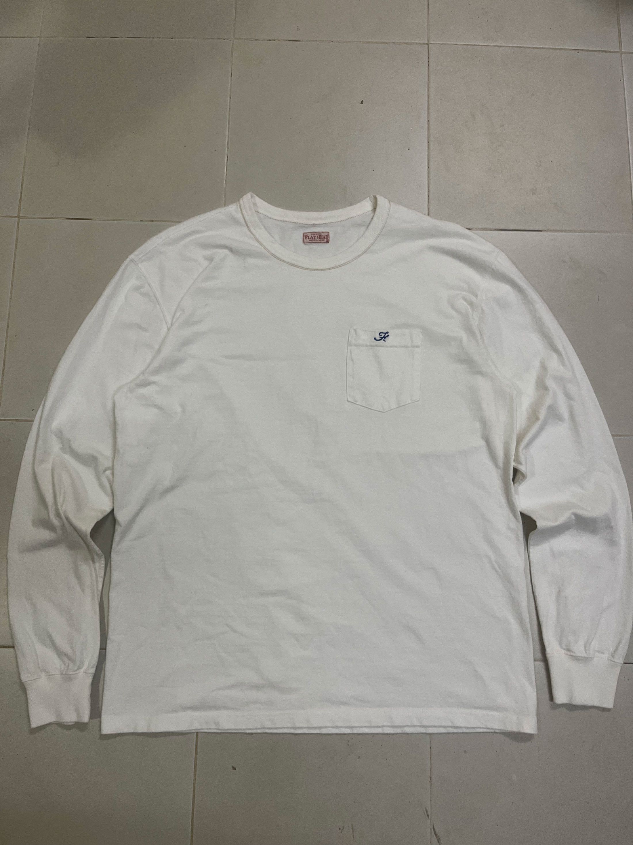 The Flat Head The Flat Head Japan Long Sleeve Pocket Size US XL / EU 56 / 4 - 1 Thumbnail