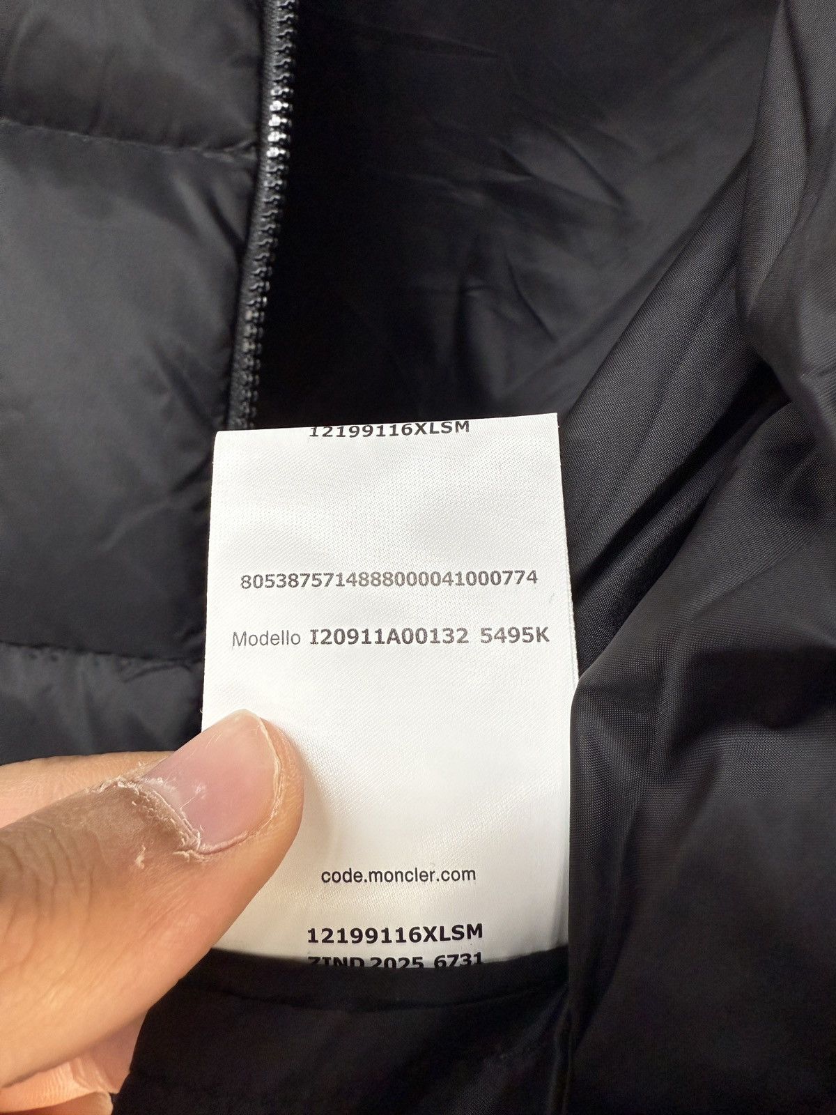 Moncler Moncler Padded Wool Zip Up Size US S / EU 44-46 / 1 - 9 Thumbnail