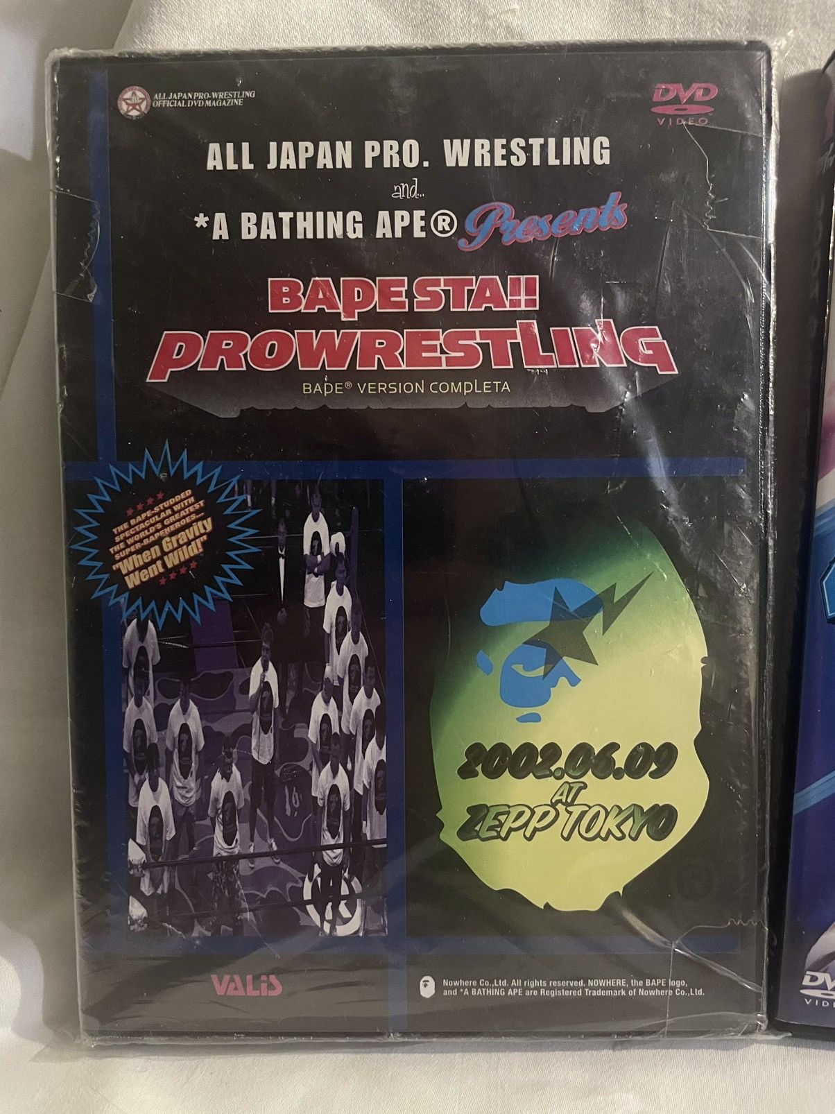 Bape [RARE] BAPE x AJPW DVD SET - 2002 (SEALED) + 2003 Size ONE SIZE - 2 Thumbnail