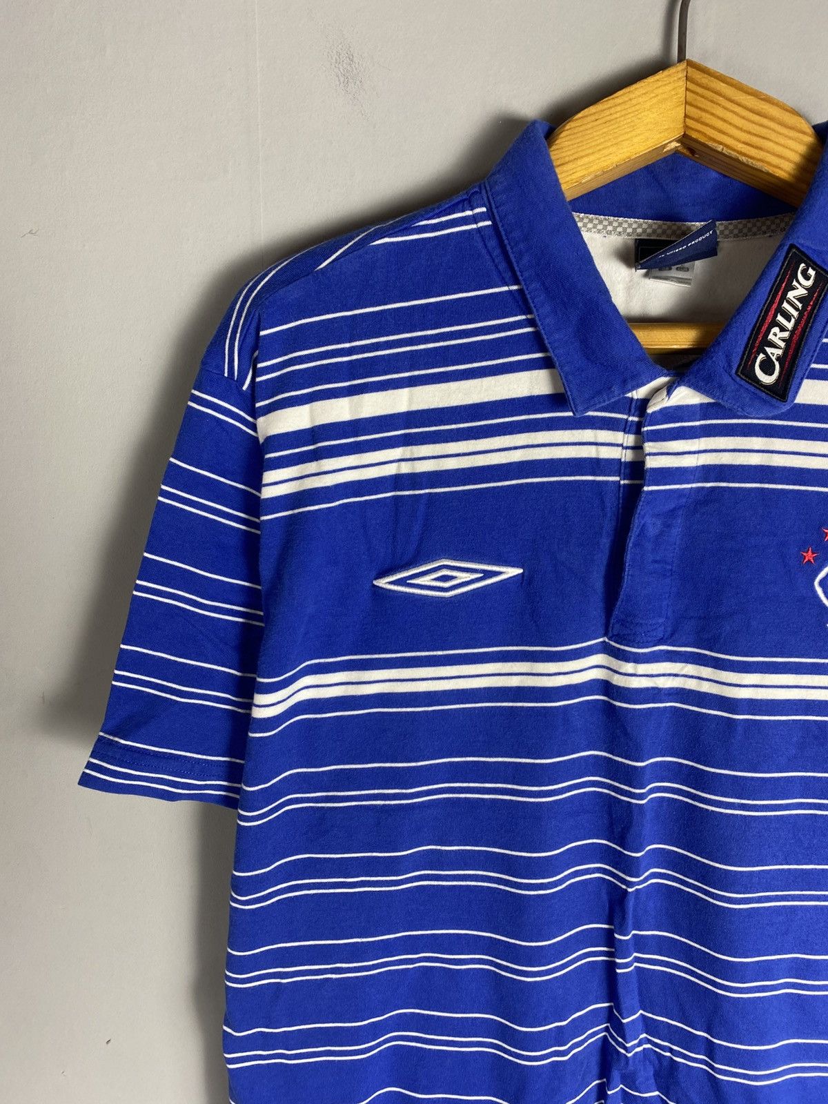 Umbro Vintage Umbro polo T-shirt tee Size US XL / EU 56 / 4 - 3 Thumbnail
