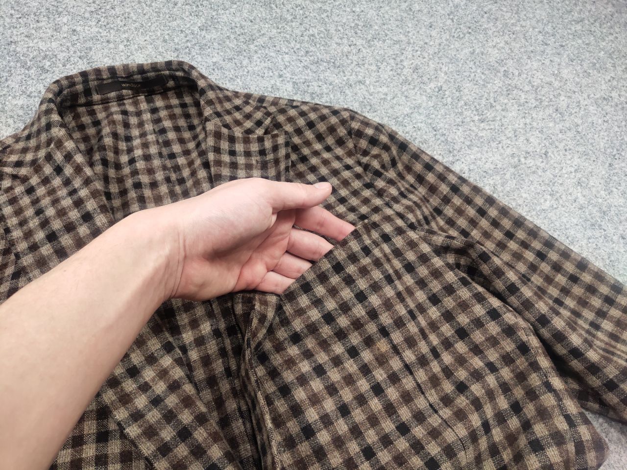 Windsor Smith Windsor Italy Design wool cashmere Brown Blazer jacket Size US L / EU 52-54 / 3 - 10 Thumbnail