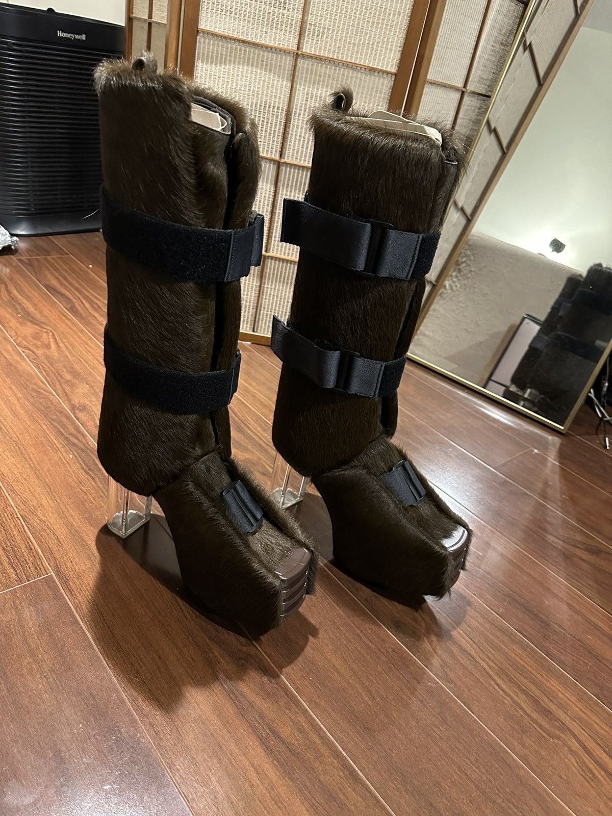 Rick Owens Rick Owens FW23 Splint Boot | Grailed