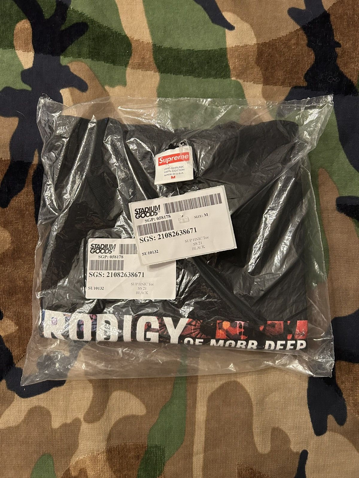Supreme Supreme Prodigy Mobb Deep HNIC Tee Black Medium SS21 Size US M / EU 48-50 / 2 - 4 Thumbnail