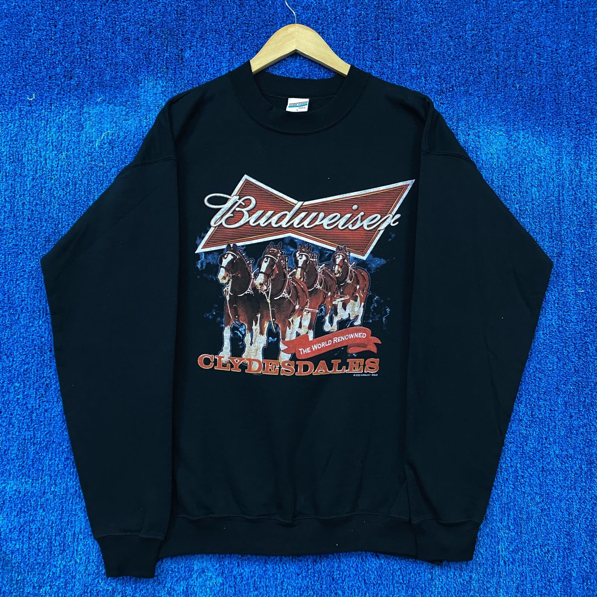 Rare Vintage outlet Budweiser Crewneck