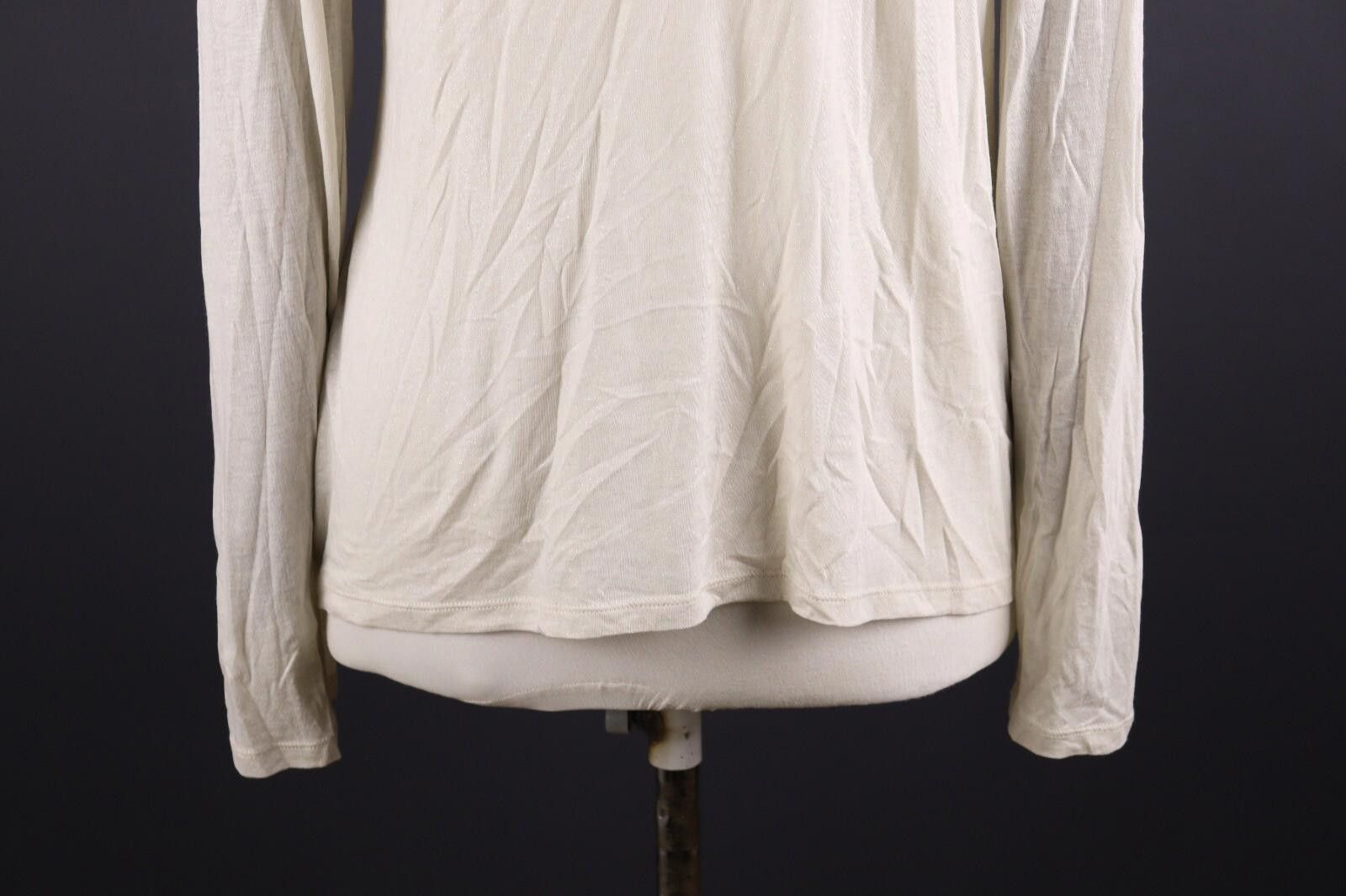 Designer Polo Jeans Company Ralph Lauren Ivory Top Shirt Size L Size L / US 10 / IT 46 - 8 Thumbnail