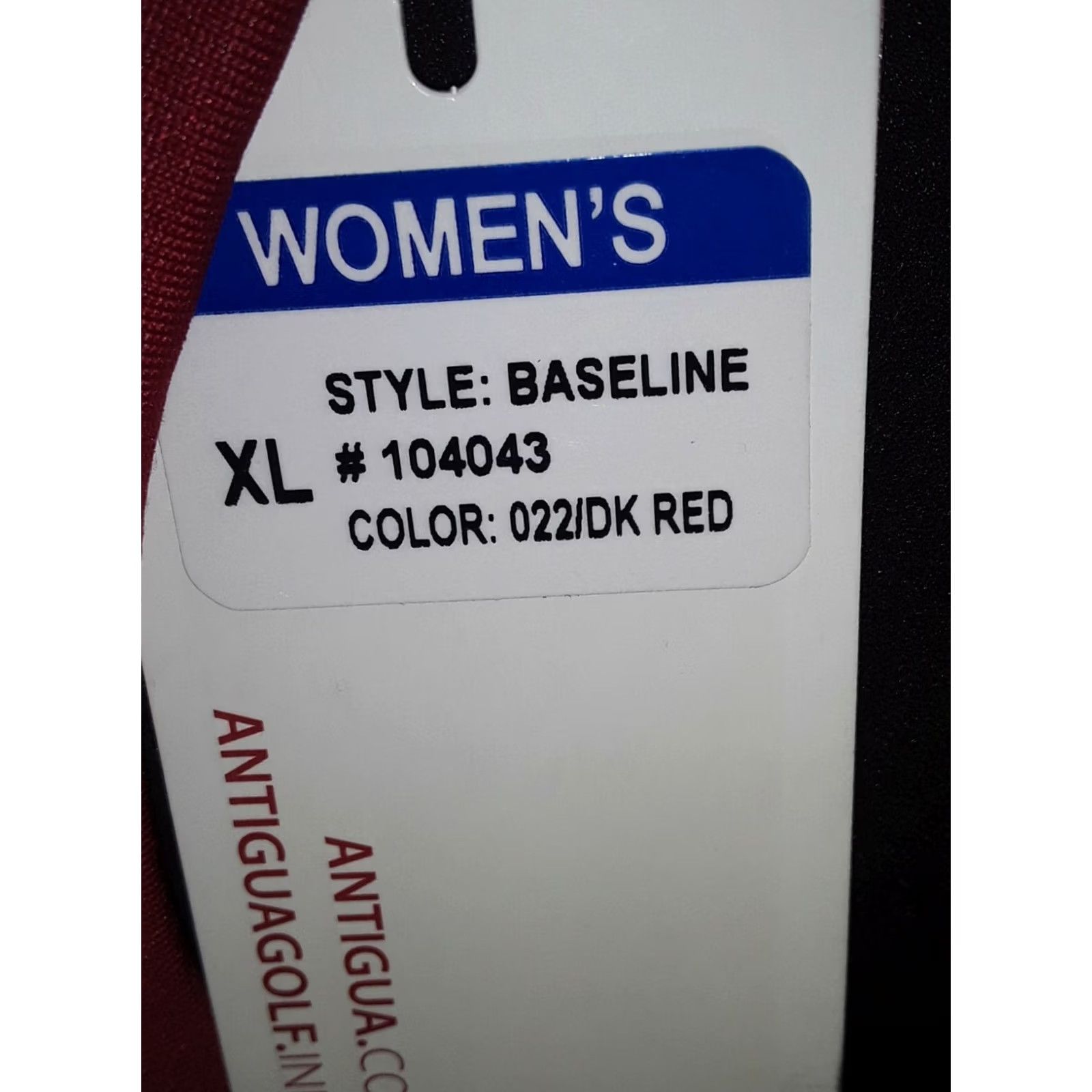 J Brand Antigua Tank Top Womens XL Red Poly/Spandex Workout NWT Stretchy Shirt Size XL / US 12-14 / IT 48-50 - 5 Thumbnail