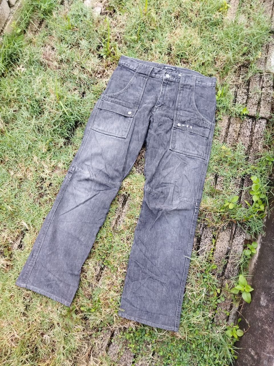Japanese Brand Root Three Japan 6 Pocket Bushpants Jeans Size US 33 - 2 Thumbnail