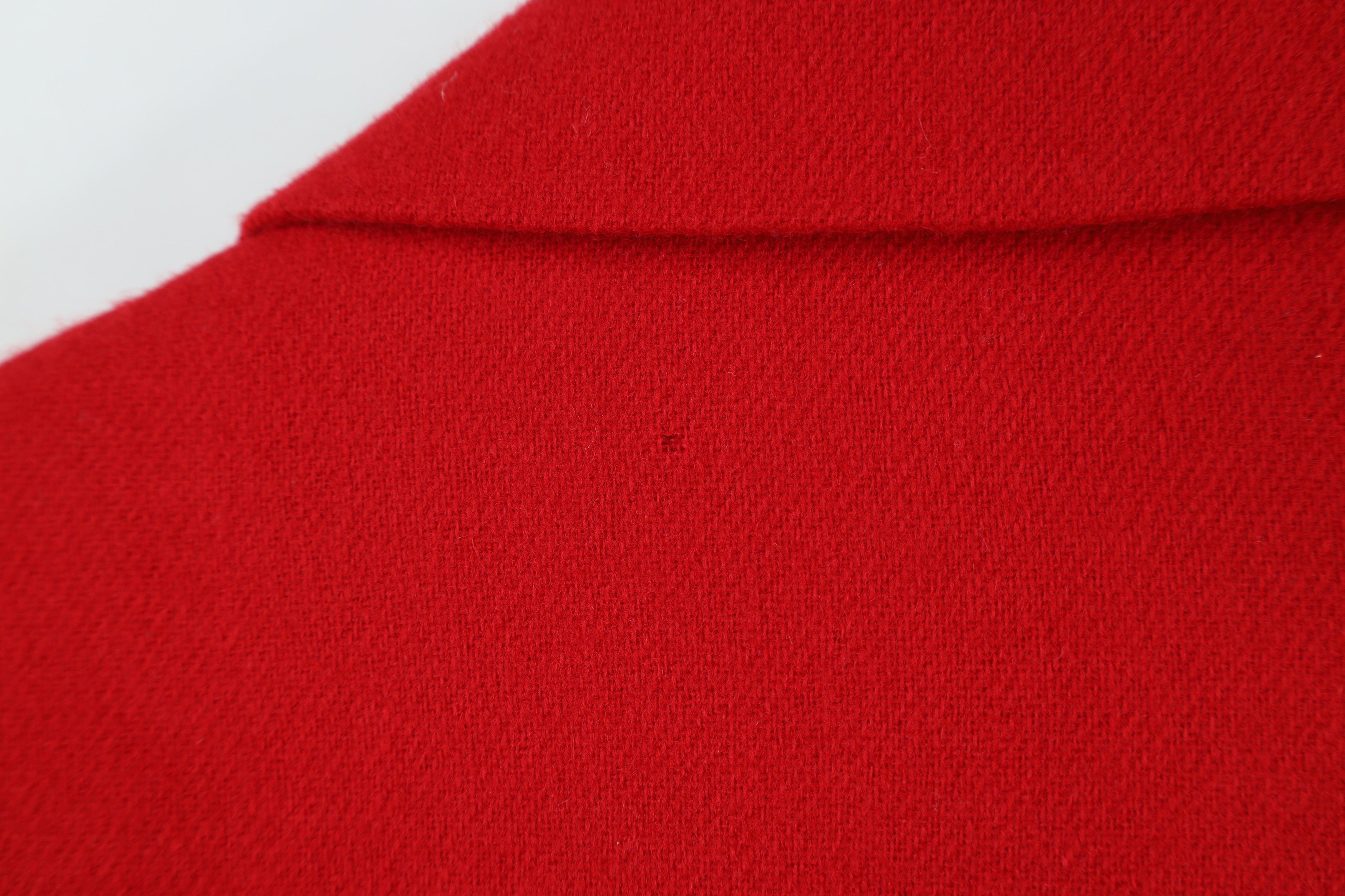 Vintage Vintage 90s Streetwear Button Blazer Suit Coat Jacket Red Size XXL / US 16-18 / IT 52-54 - 12 Thumbnail
