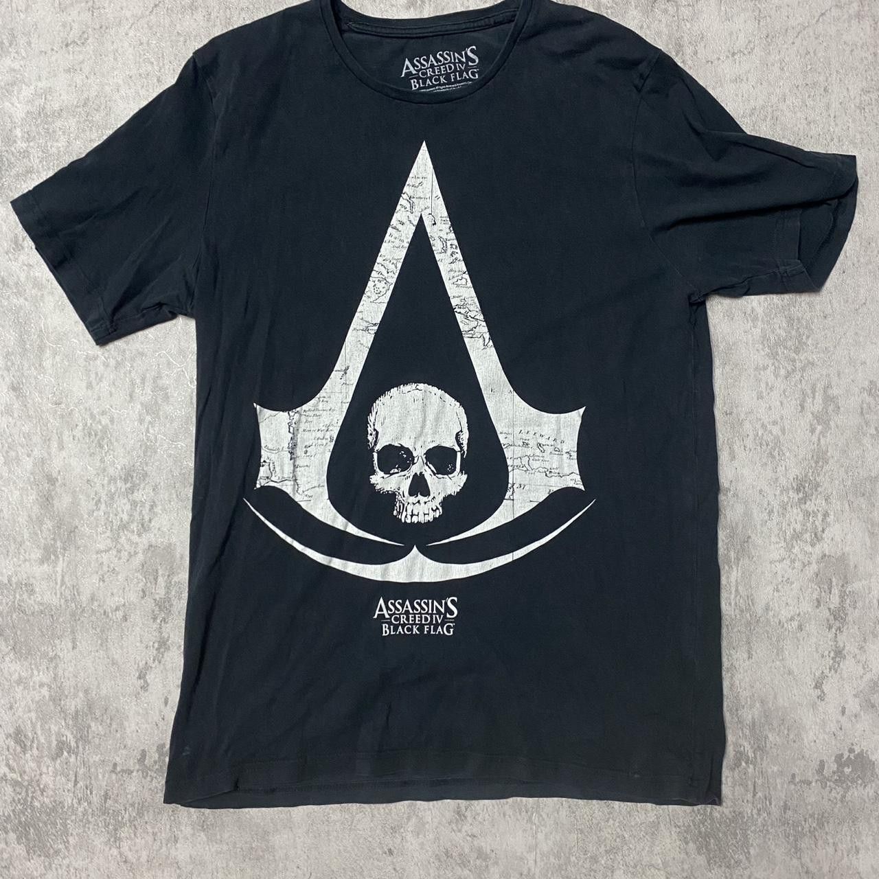 Other Assassin's Creed Black Flag black and white t-shirt #gaming Size US L / EU 52-54 / 3 - 1 Thumbnail