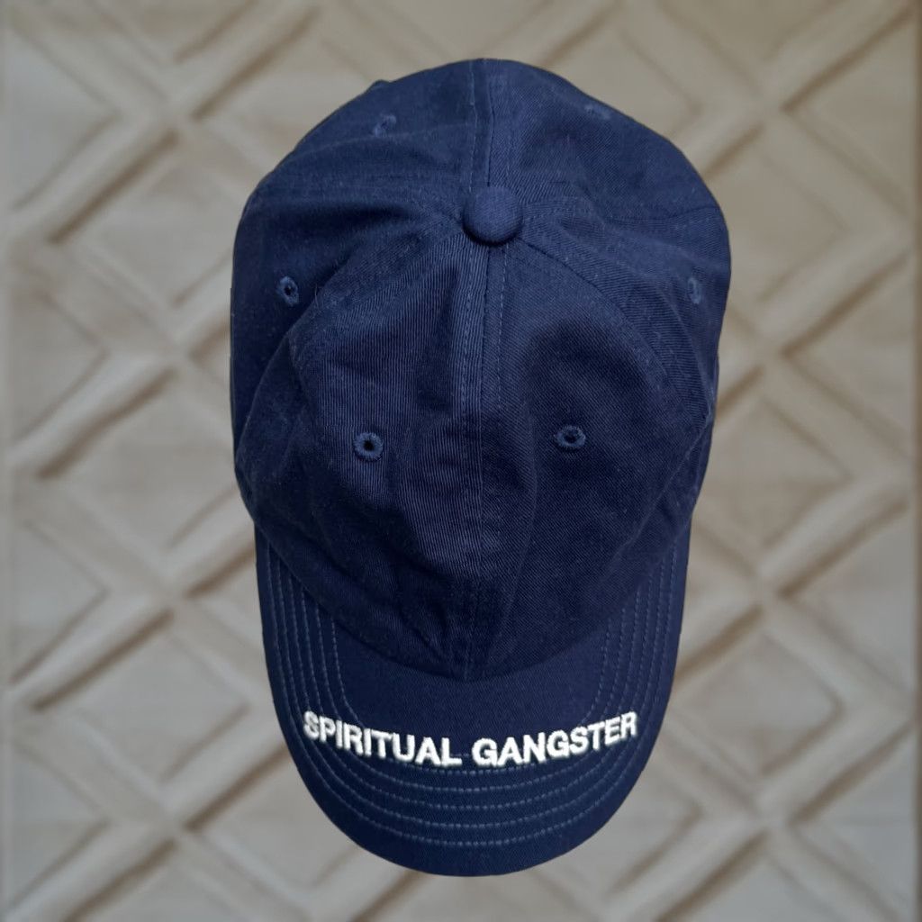 Spiritual Gangster Spiritual Gangster Baseball Hat Cap Mens One Size Blue Logo Embroidered Spiritua l Gangster Baseball Cap Mens One Size Blue Spellout Logo Embroidered Size ONE SIZE - 1 Thumbnail