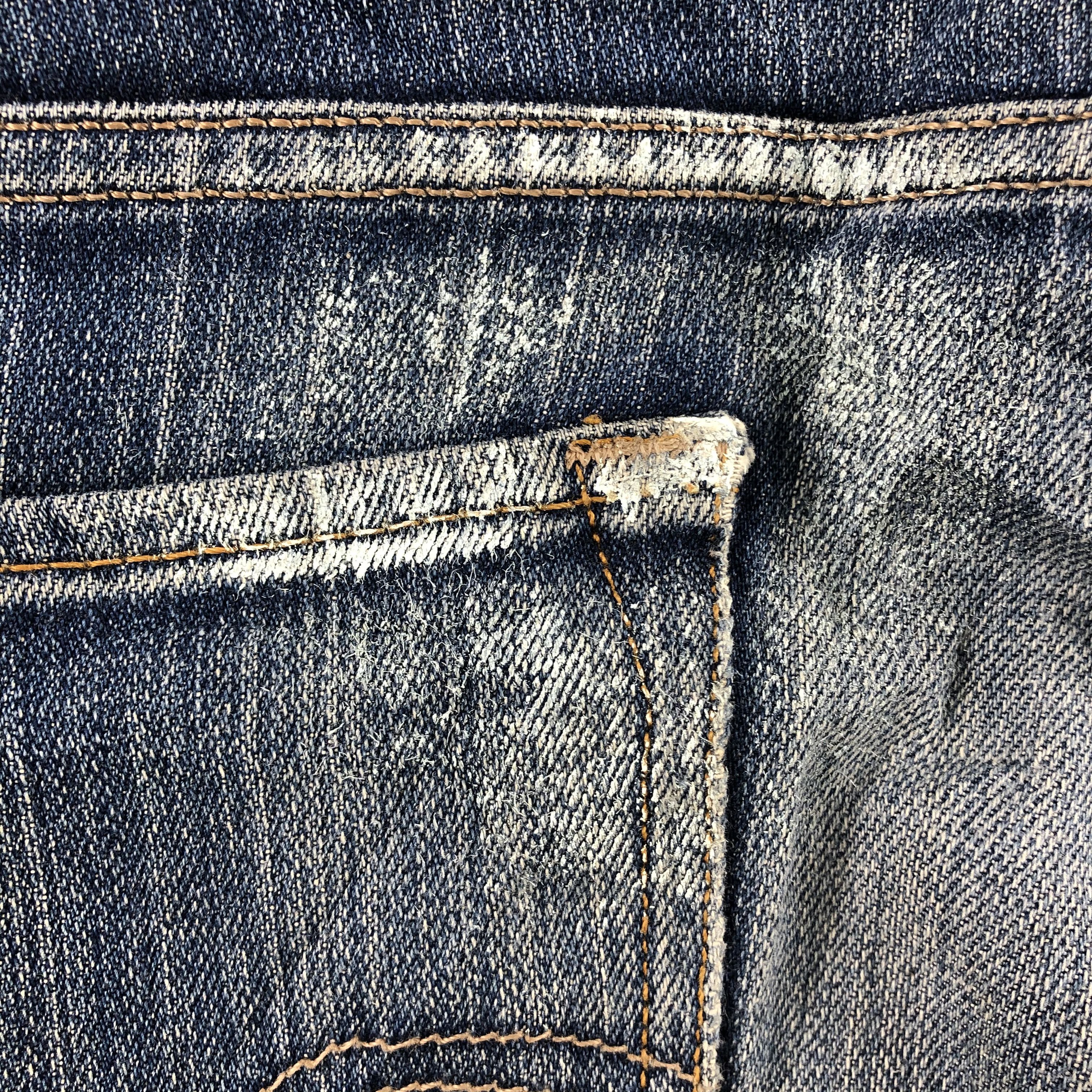 Levi's Levis 511 Jeans Faded Blue Denim KJ1048 Size US 36 / EU 52 - 9 Thumbnail