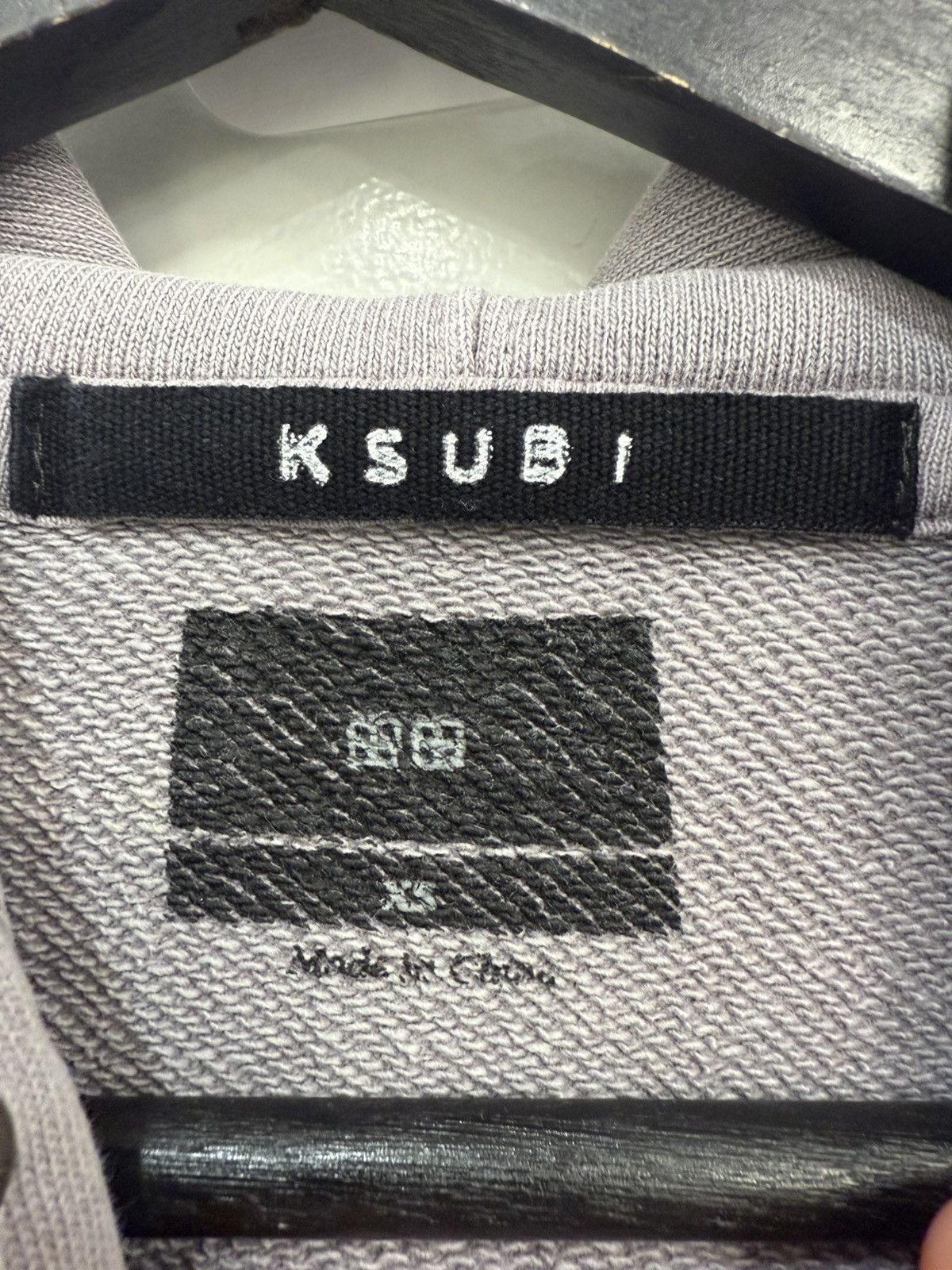 Ksubi Washed Grey Hoodie
