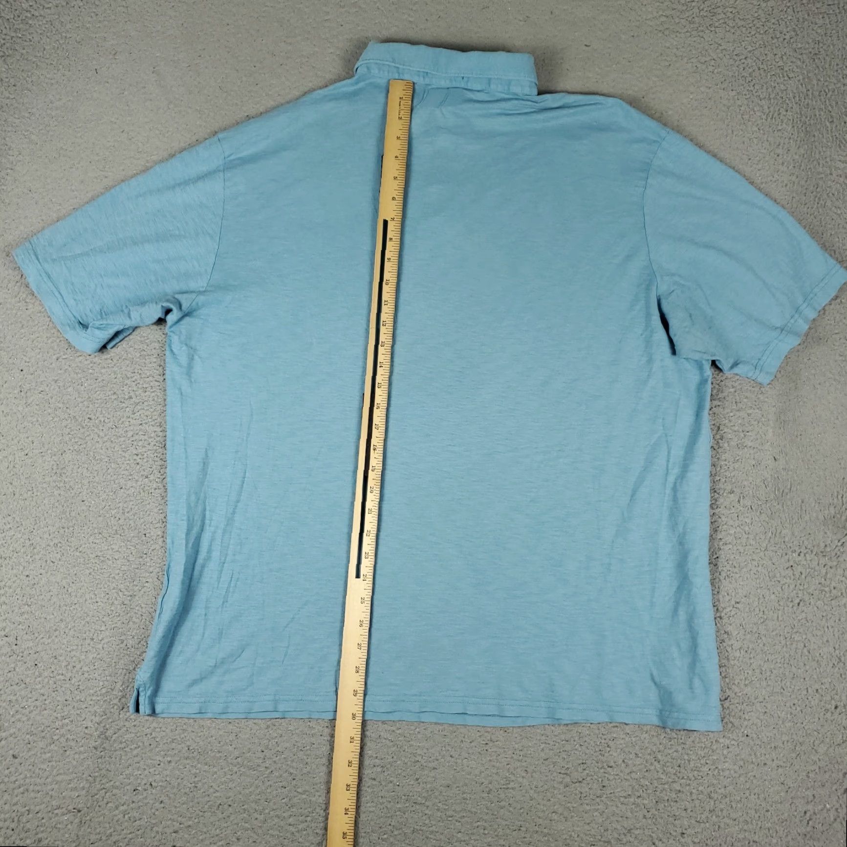 Peter Millar Peter Millar Polo Shirt Mens 2XL Blue Cotton Short Sleeve Polo Shirt Men Blue Peter Millar 2XL Size US XXL / EU 58 / 5 - 5 Thumbnail