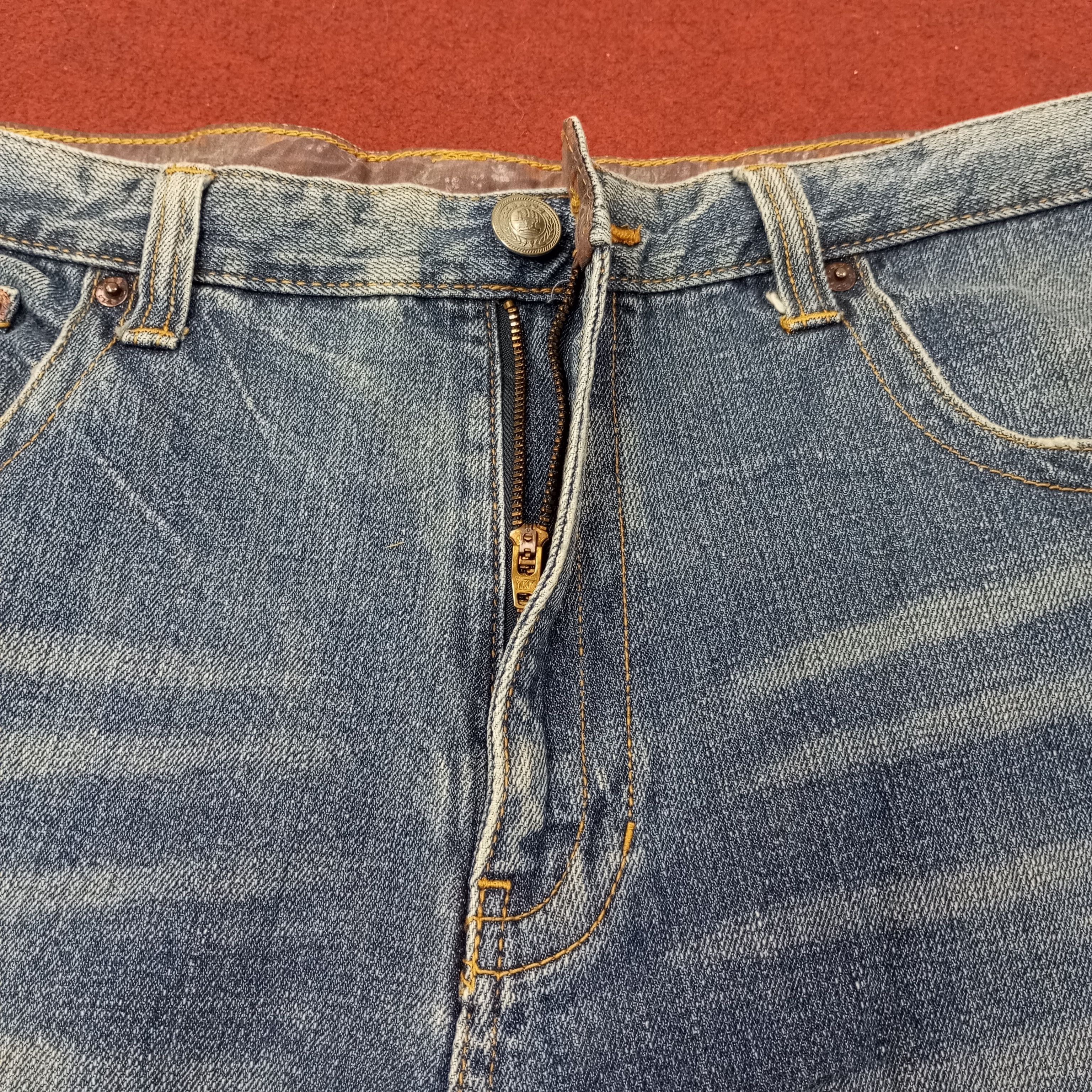 Japanese Brand Japanese Fashion Streetwear Style Art Design Jeans c252n24 Size US 36 / EU 52 - 12 Thumbnail