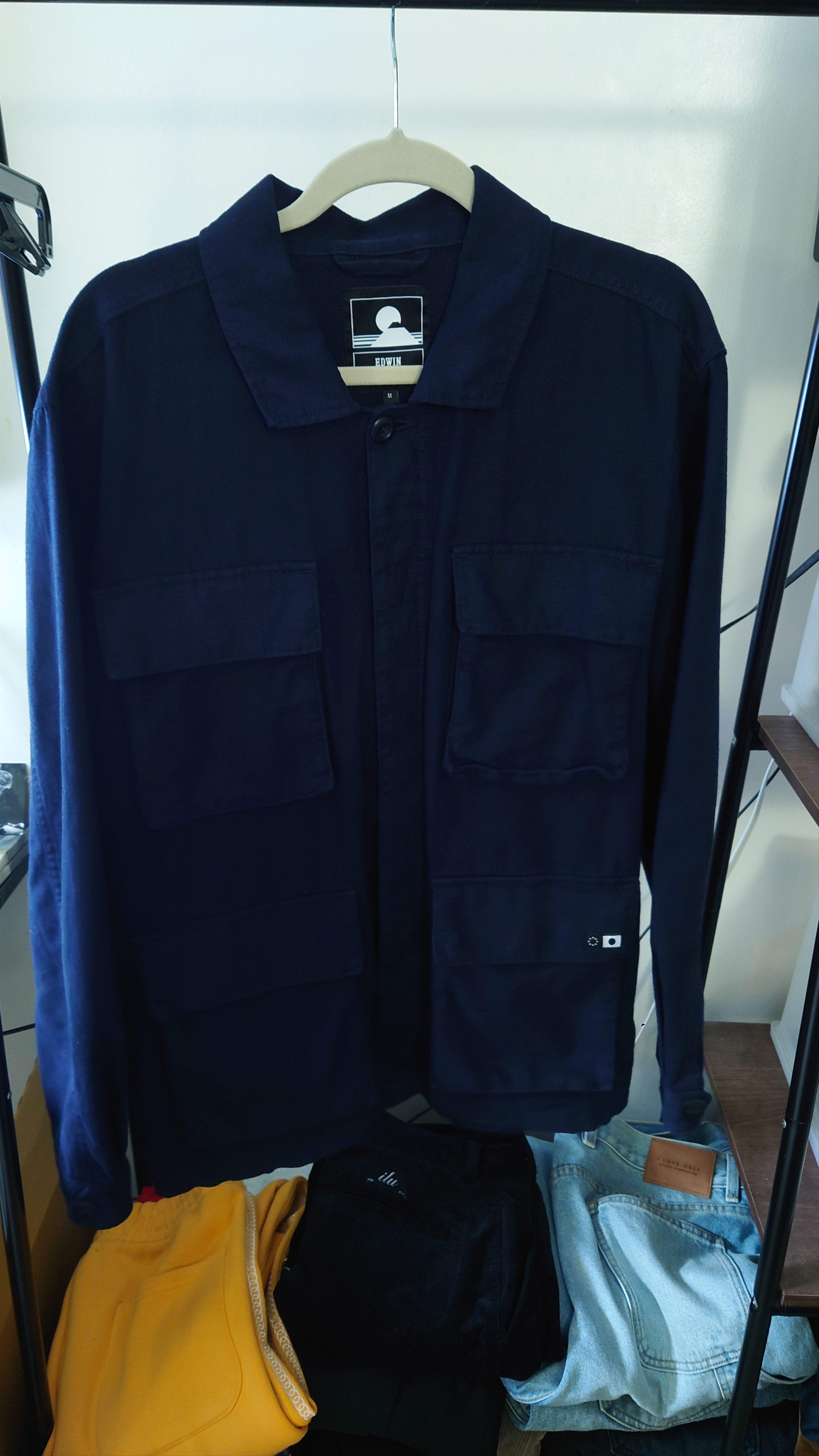 Edwin Edwin Souvenir Survival Japan Jacket - Navy - Size M Size US M / EU 48-50 / 2 - 14 Thumbnail