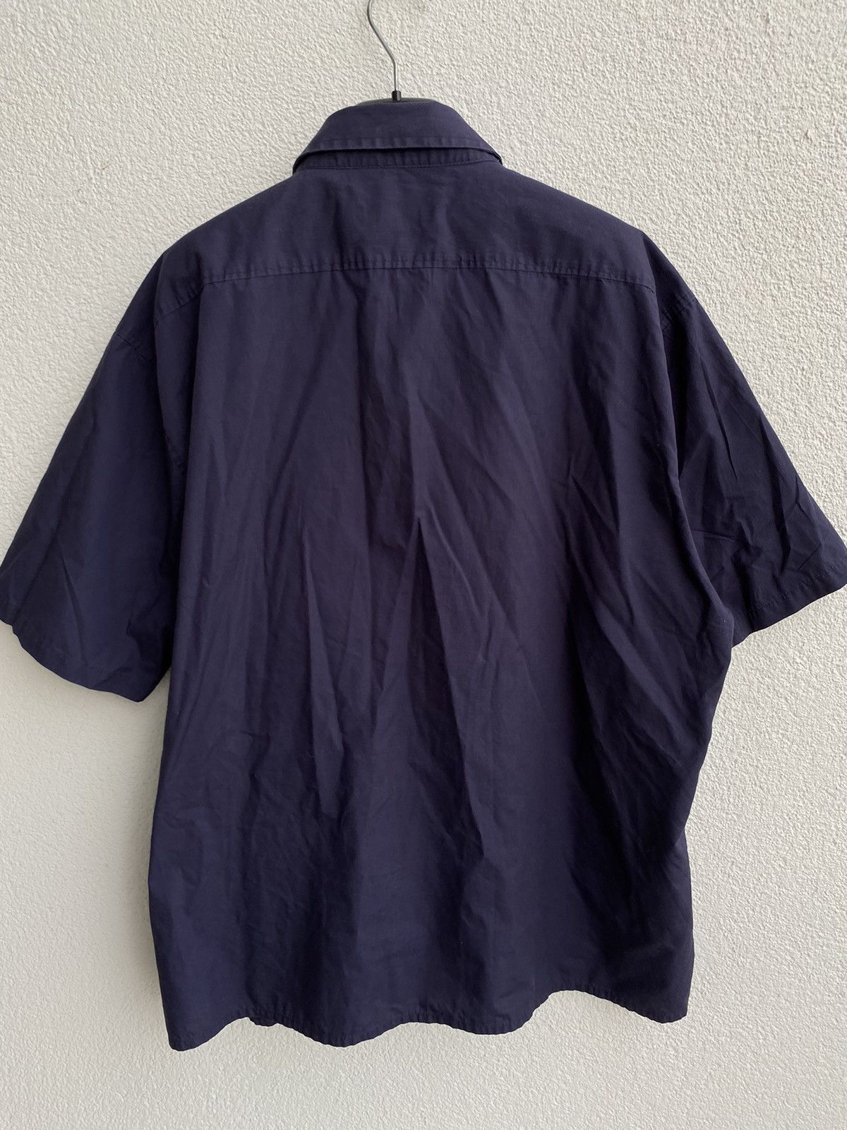 Yves Saint Laurent Summer YSL Shirt Logo Navy Size US XXL / EU 58 / 5 - 11 Thumbnail