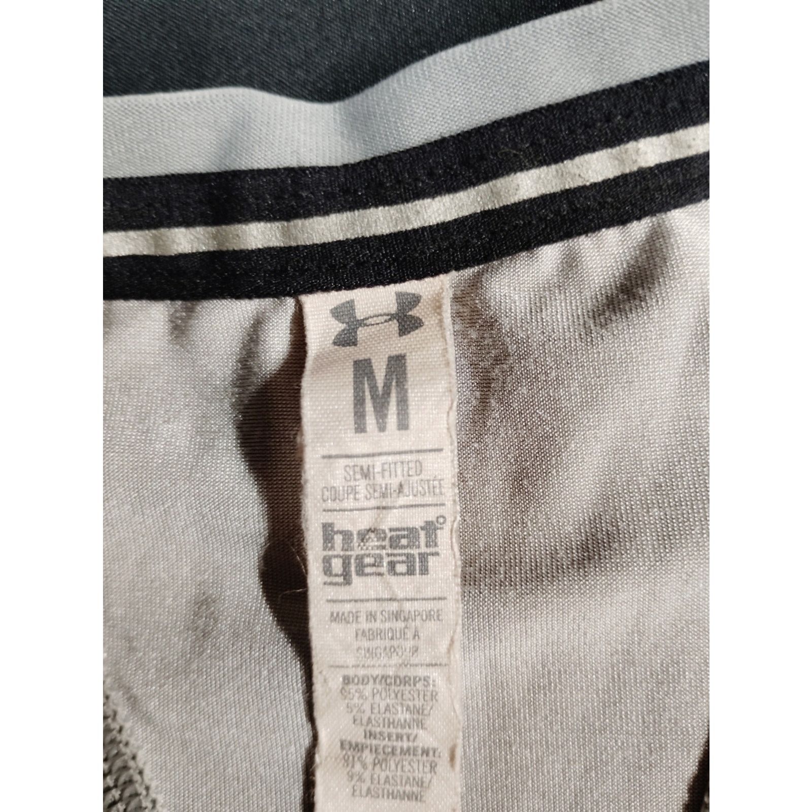 Under Armour Under Armour Light Gray Women's Scoop Neck Active Tee Size M / US 6-8 / IT 42-44 - 2 Thumbnail