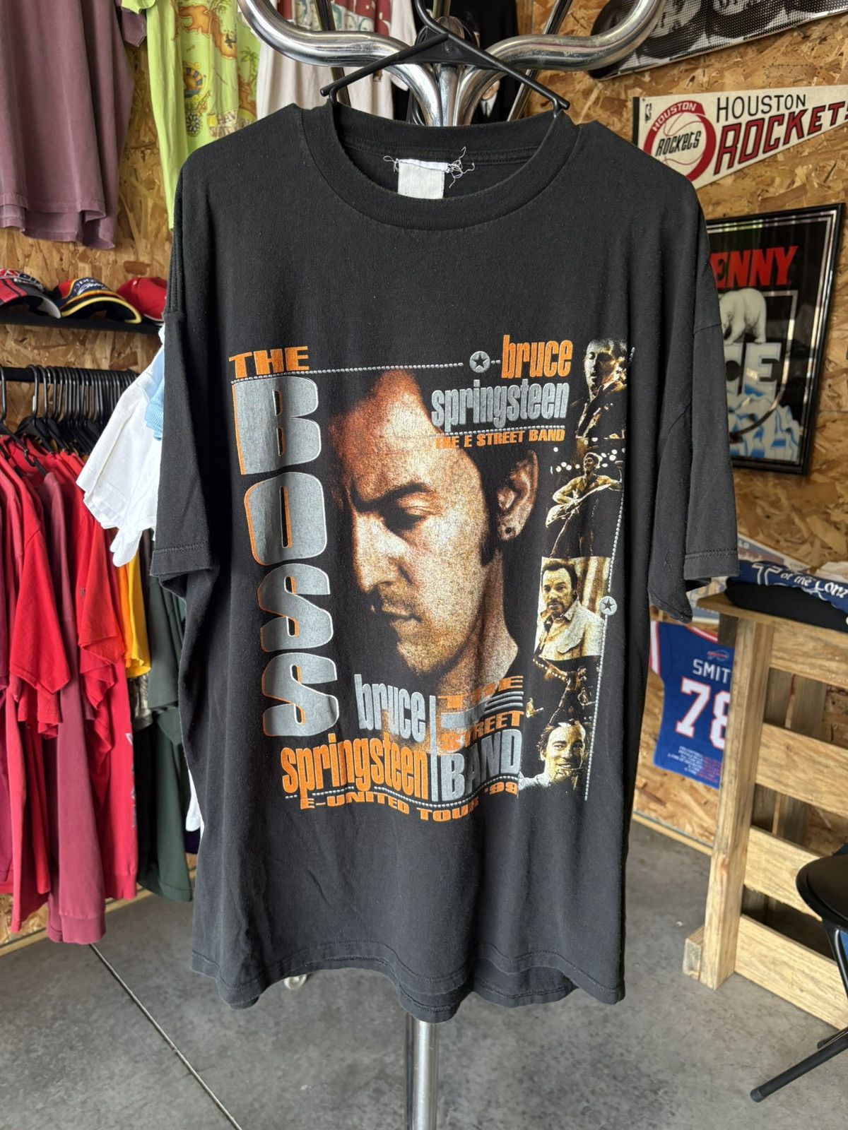 Band Tees 1999 Bruce Springsteen Band E United Tour T-Shirt Size US XXL / EU 58 / 5 - 1 Thumbnail