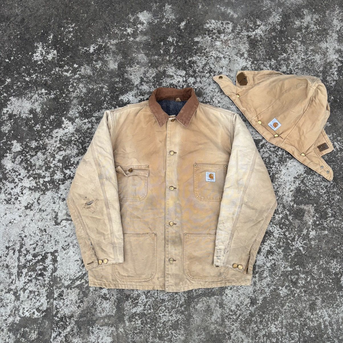 Carhartt × Stussy Carhartt X Stussy Chore Coat | Grailed