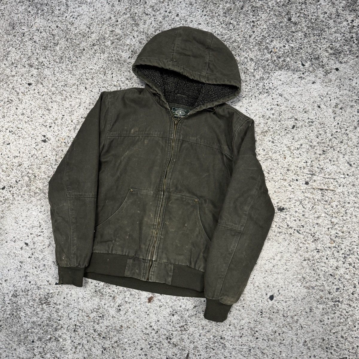 Vintage Thrashed Faded Dirty Work Jacket ERD Carhartt Balenciaga Size US M / EU 48-50 / 2 - 3 Thumbnail