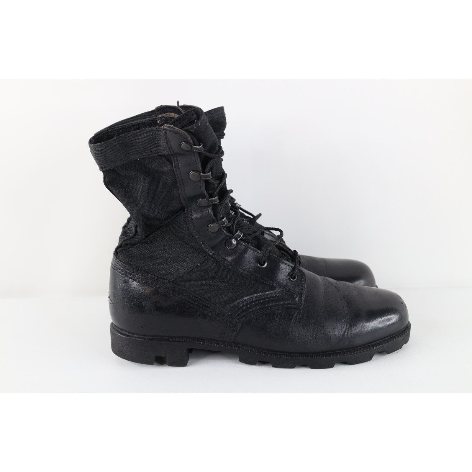 Vintage Vintage 80s USGI Military Distressed Leather Combat Boots Size US 8.5 / EU 41-42 - 5 Thumbnail