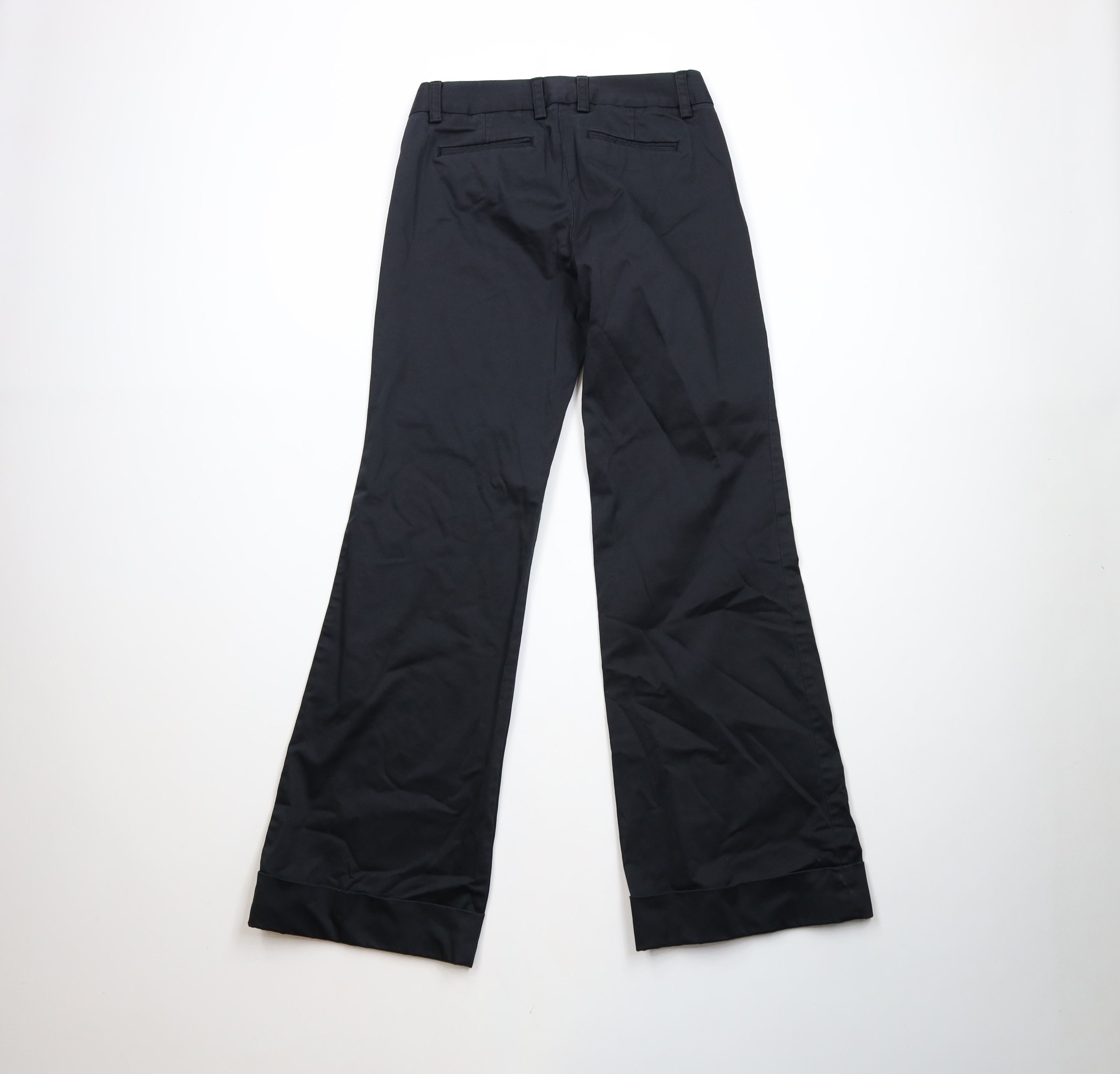 J.Crew × Vintage Vintage J Crew Stretch City Fit Wide Leg Bell Bottoms Pants Size 27" / US 4 / IT 40 - 8 Thumbnail