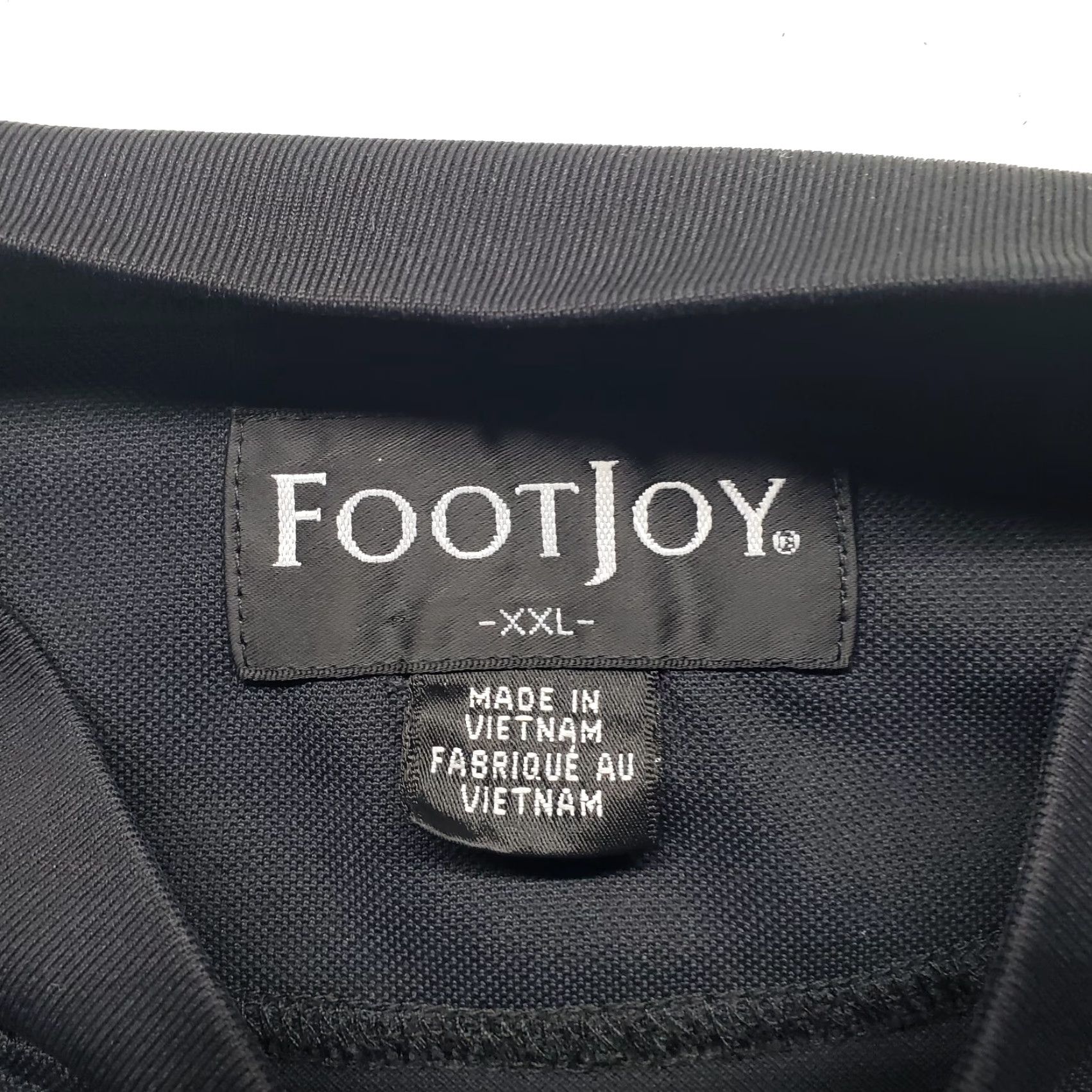 Footjoy VINTAGE FootJoy Shirt Golf Black Long Sleeve Stretch Adult 2XL Mens Turtleneck Modern Golf Wear 2XL Mens Size US XXL / EU 58 / 5 - 2 Thumbnail