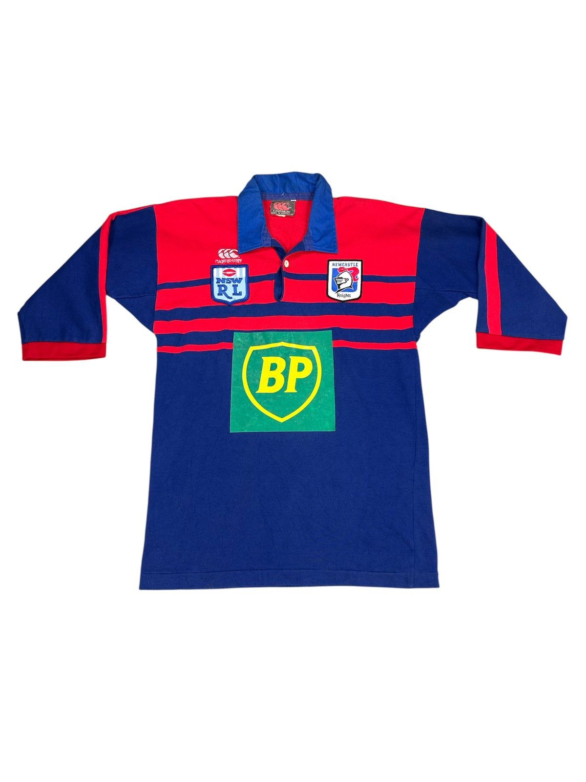 Canterbury of New Zealand Vintage Canterbury 1992 Newcastle Knight Rugby Shirt Size US L / EU 52-54 / 3 - 1 Thumbnail
