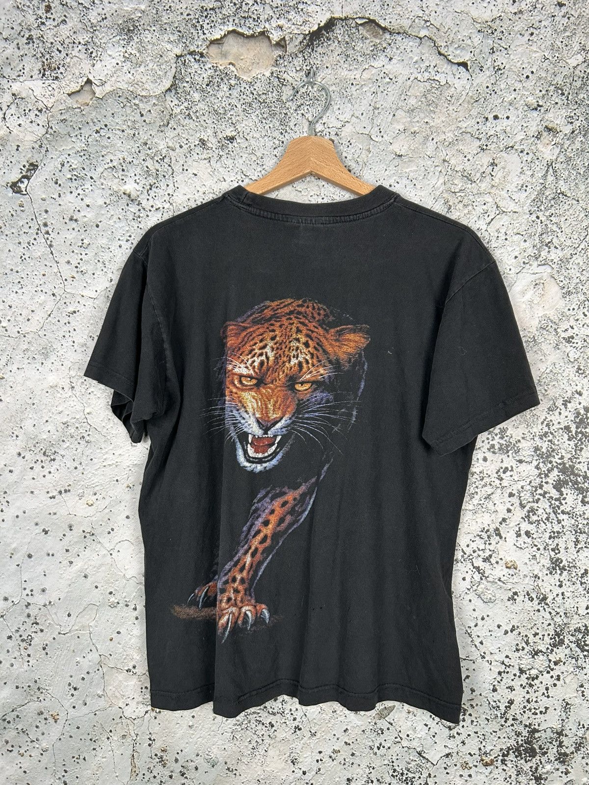 Vintage Vintage Tiger Animal Tee 90s Graphic Horror Movie Punk Size US S / EU 44-46 / 1 - 4 Thumbnail