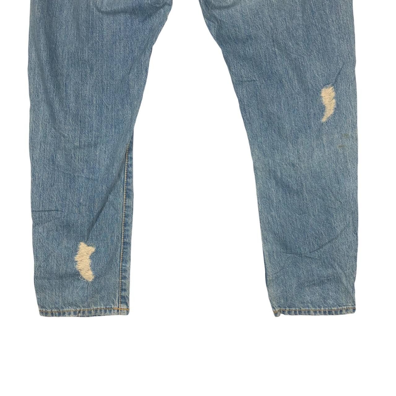 CO Vintage Co & Lu Original Denim Distressed Jeans Size 27" / US 4 / IT 40 - 6 Thumbnail