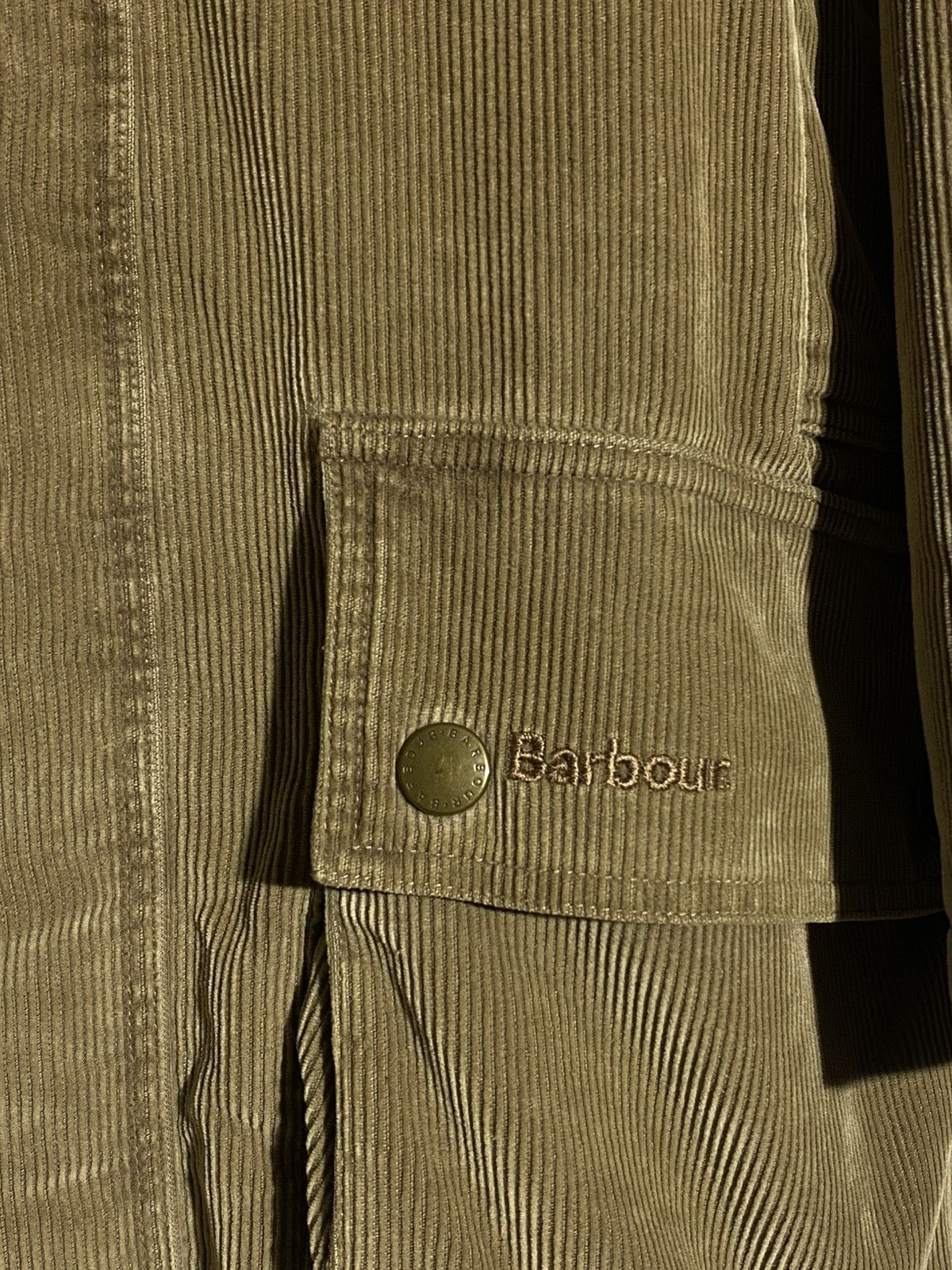 Barbour Vintage Barbour Beaufort Washed Corduroy Jacket Rare Find Size US XL / EU 56 / 4 - 5 Thumbnail