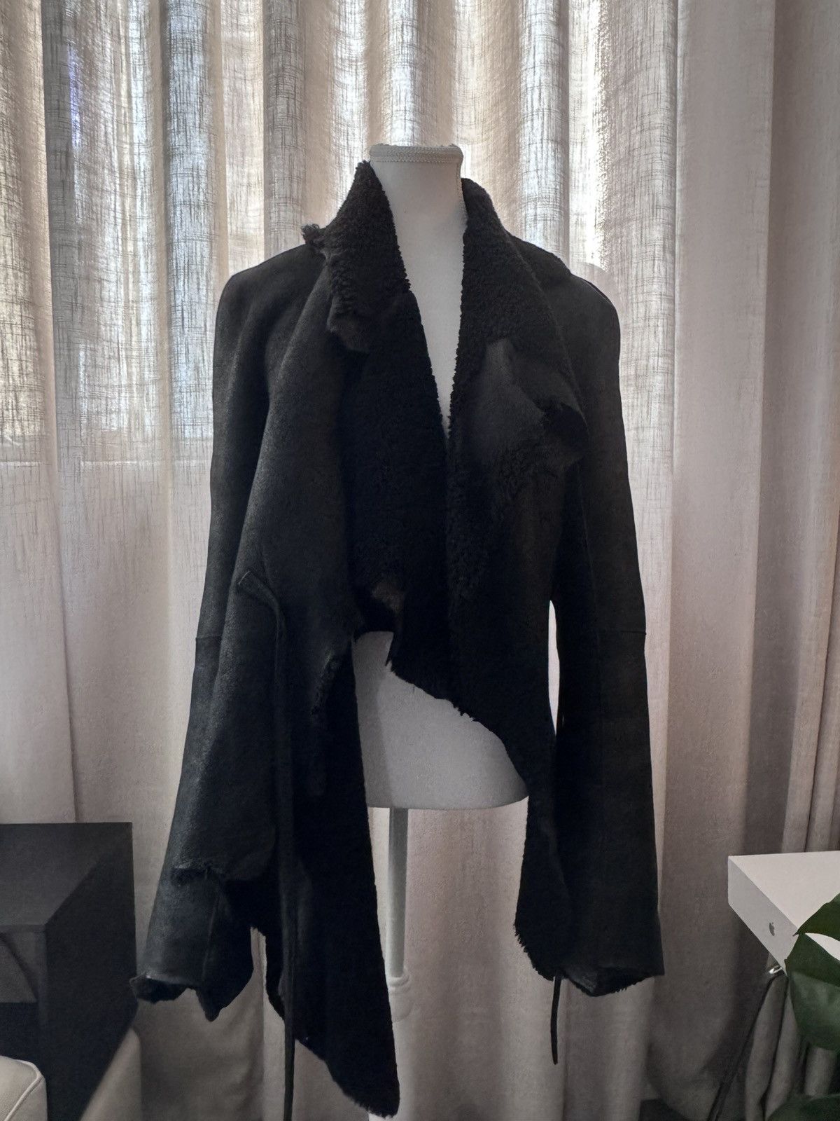 Ann Demeulemeester Ann Demeulemeester Fur Leather Jacket Size US S / EU 44-46 / 1 - 1 Thumbnail