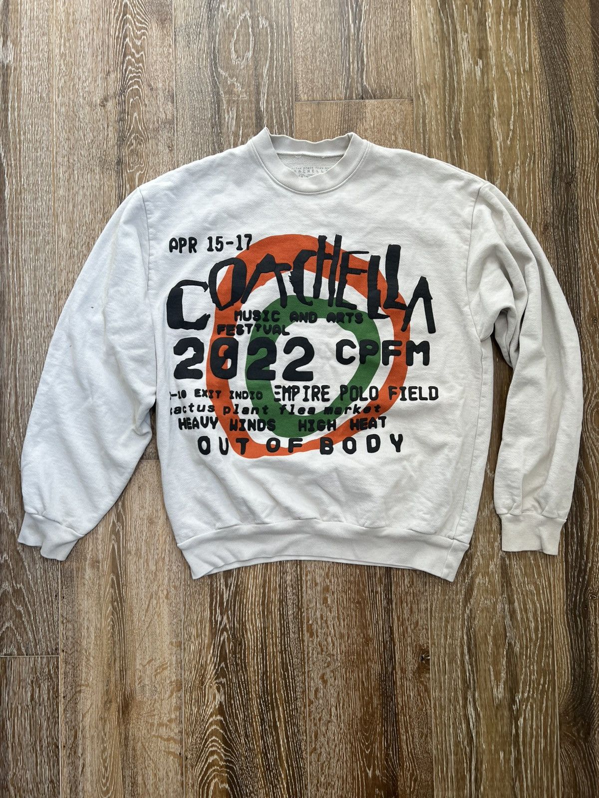 Cactus Plant Flea Market Cactus plant flea market coachella weekend 1 crewneck Size US M / EU 48-50 / 2 - 1 Thumbnail