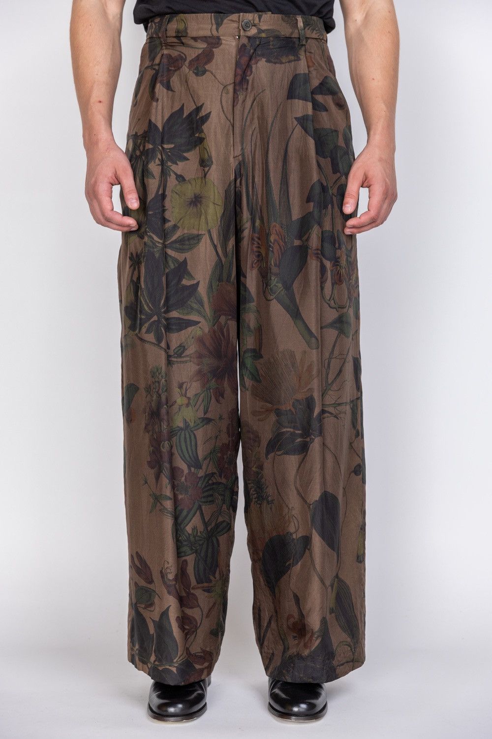 Dries Van Noten LastSize Dries Van Noten Pepper Lightweight Printed Silk Size US 34 / EU 50 - 1 Thumbnail