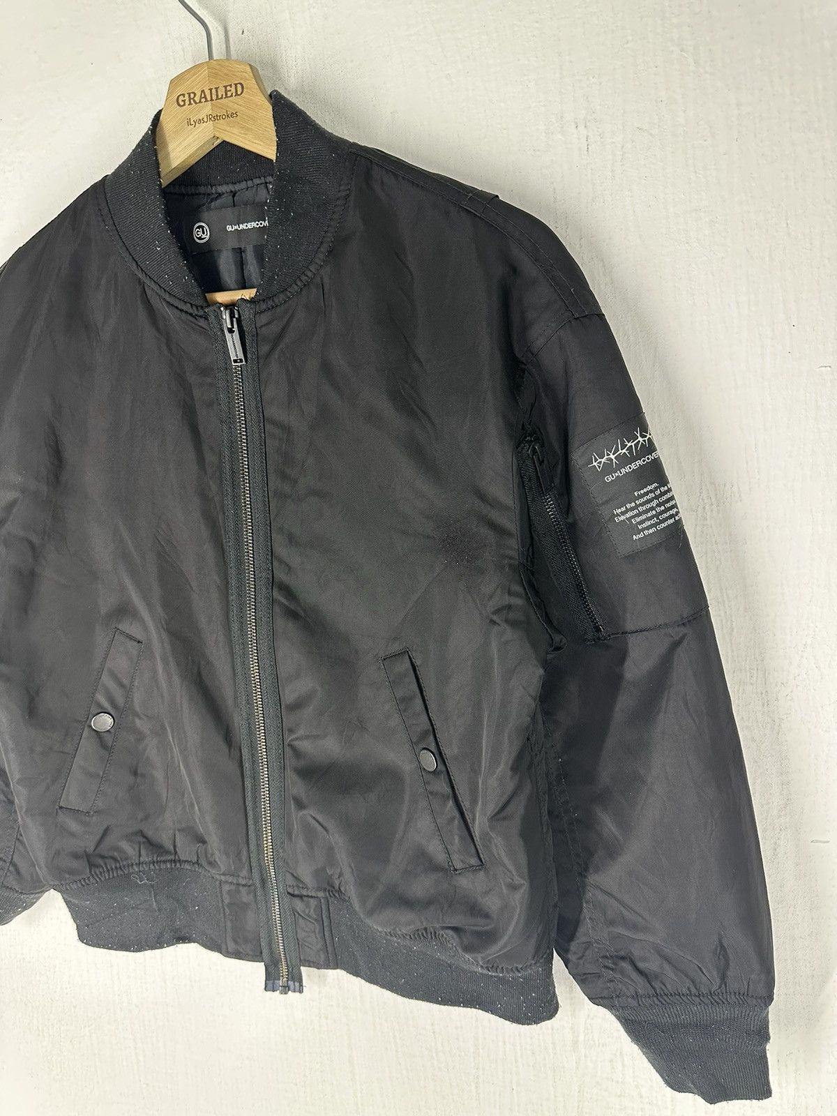GU × Undercover Freedom Noise GUxUNDERCOVER Bomber Jacket Size US S / EU 44-46 / 1 - 3 Thumbnail