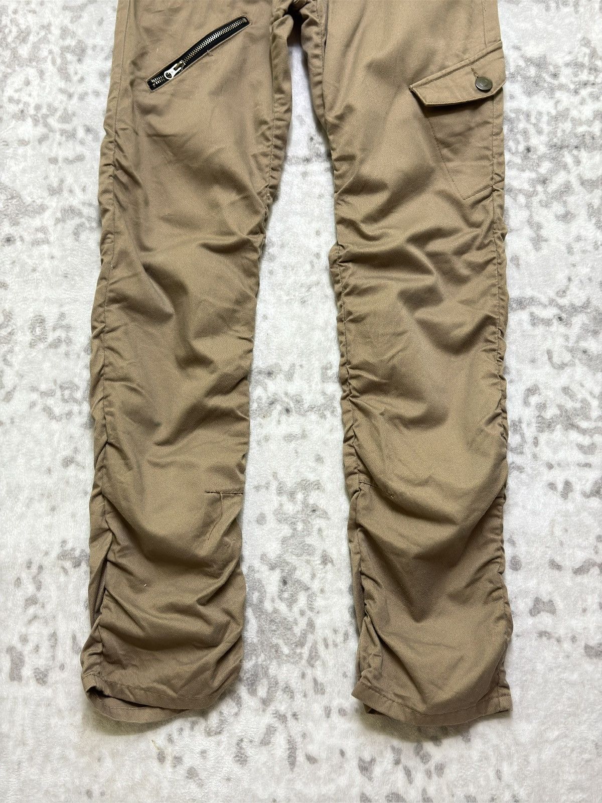 Japanese Brand Roushatte Y2K MultiPocket Double Waist Springleg Stacked Size US 28 / EU 44 - 6 Thumbnail