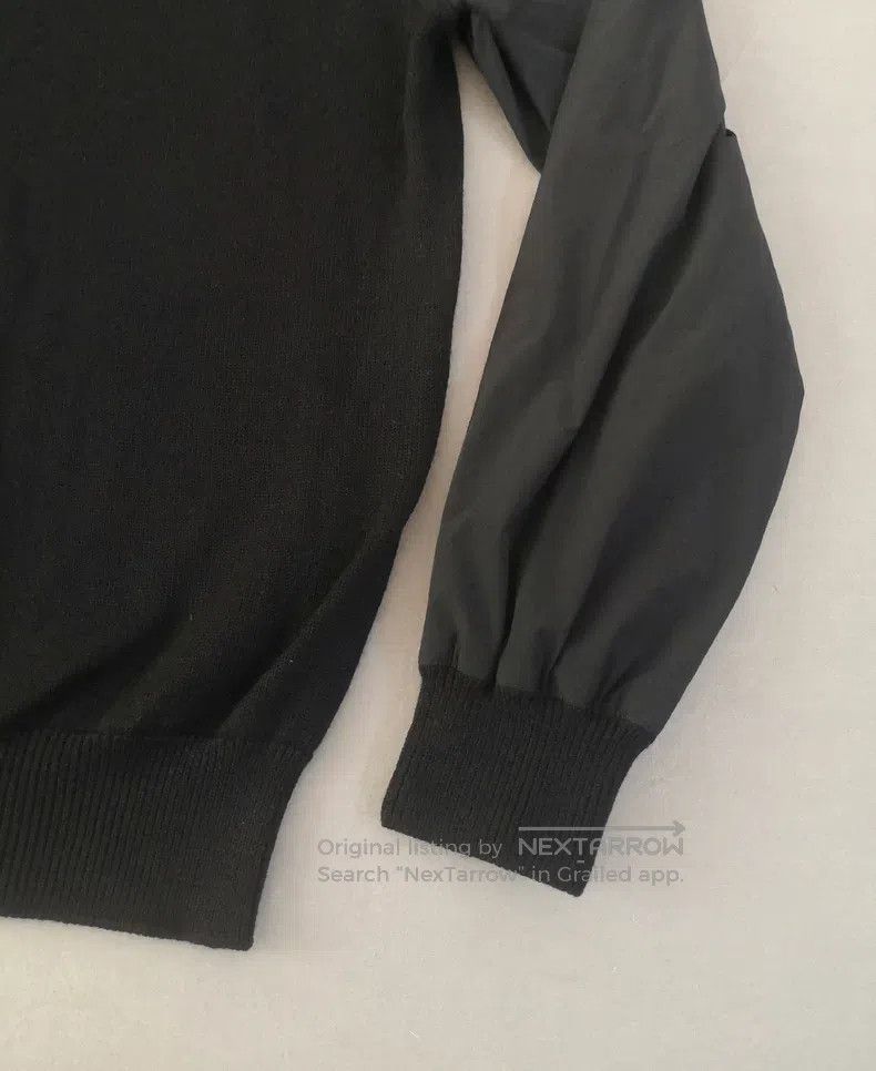 Hermes Hermes Knitted sweater sweatshirt, navy blue, 100% wool pi Size US L / EU 52-54 / 3 - 7 Thumbnail
