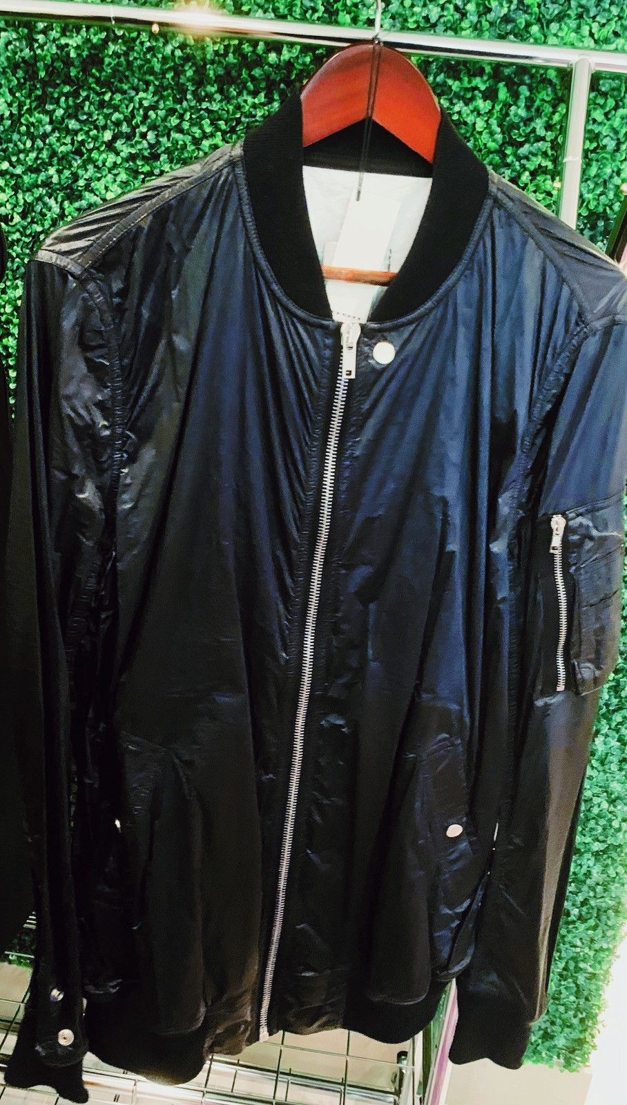 Rick Owens Drkshdw Rick Owens Drkshdw Black Flight Jacket, XL Size US XL / EU 56 / 4 - 14 Thumbnail