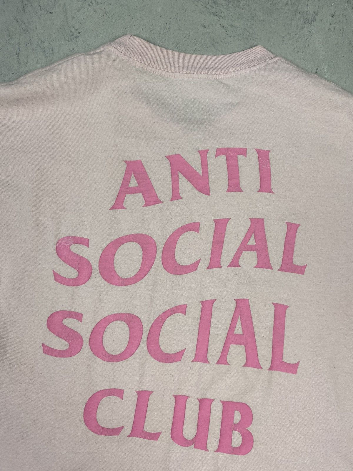 Anti Social Social Club Anti Social Social Club Roses Pink Big Logo T Shirt Size US M / EU 48-50 / 2 - 11 Thumbnail