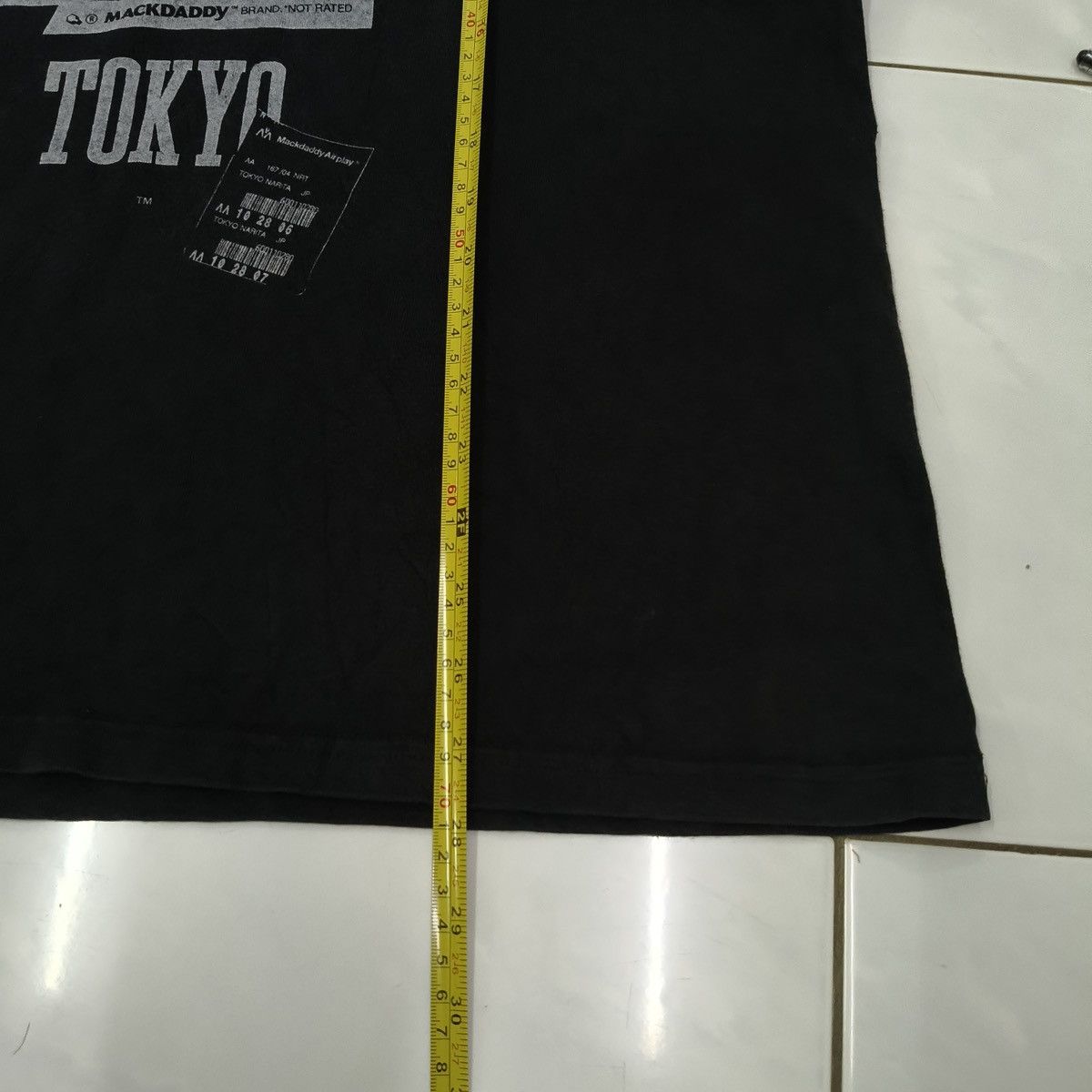 Japanese Brand Japanese MACKDADDY Airplay Worldwide Tour Tshirt Size US L / EU 52-54 / 3 - 12 Thumbnail