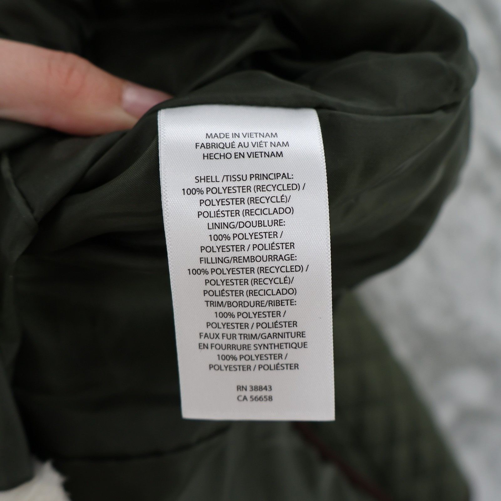 Lauren Ralph Lauren Lauren Ralph Lauren Faux-Sherpa-Collar Quilted Coat Womens L Size L / US 10 / IT 46 - 5 Thumbnail