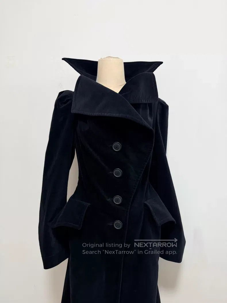 Vivienne Westwood Vivienne Westwood Cotton velvet windbreaker jacket Size S / US 4 / IT 40 - 1 Thumbnail