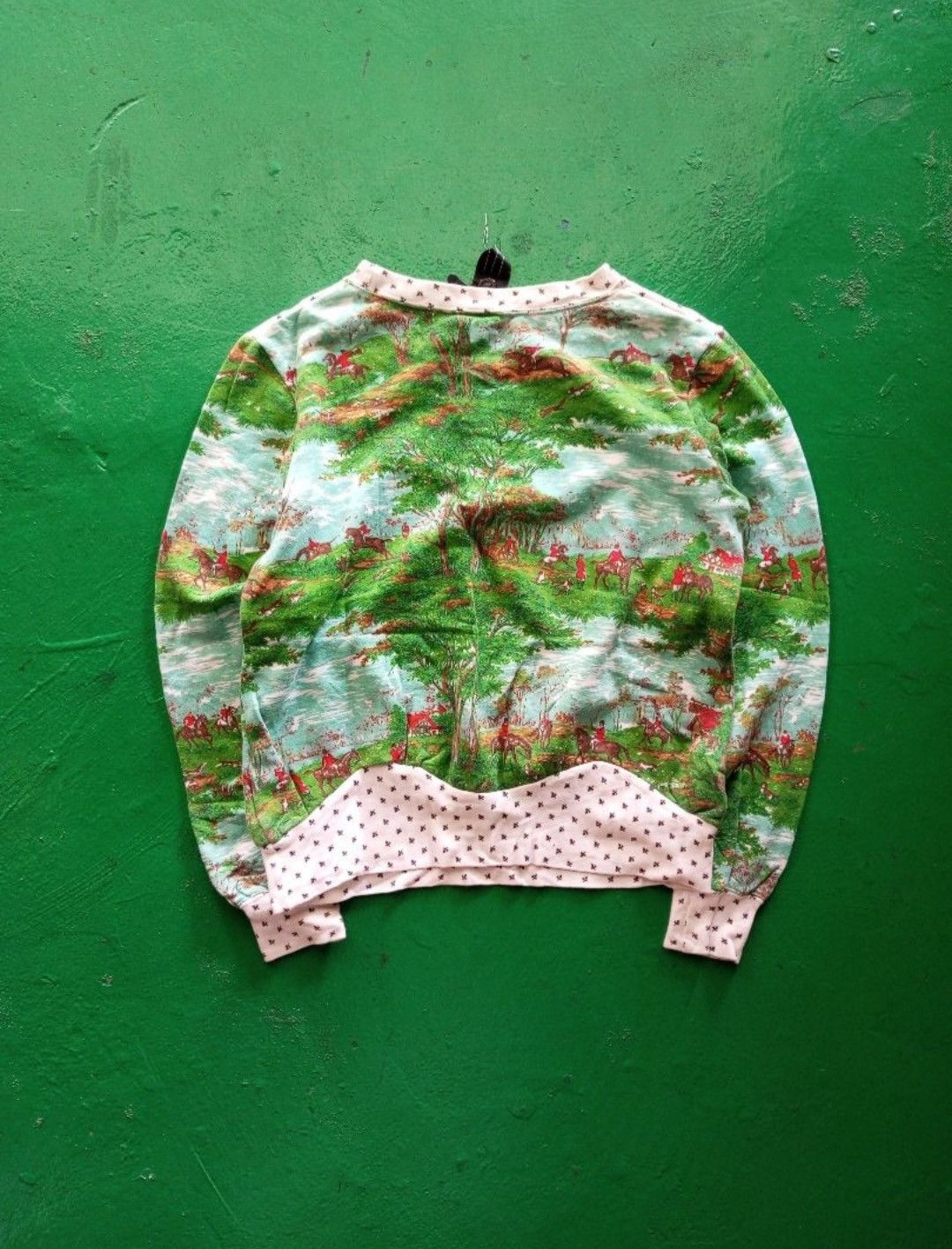 Japanese Brand Bernhard Willhelm Hunting Landscape Print Sweatshirt Size S / US 4 / IT 40 - 7 Thumbnail