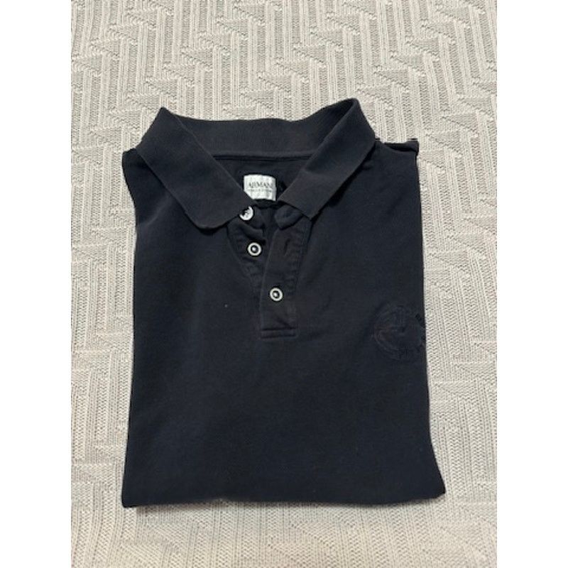 Armani Armani black polo size M READ Size US M / EU 48-50 / 2 - 1 Thumbnail