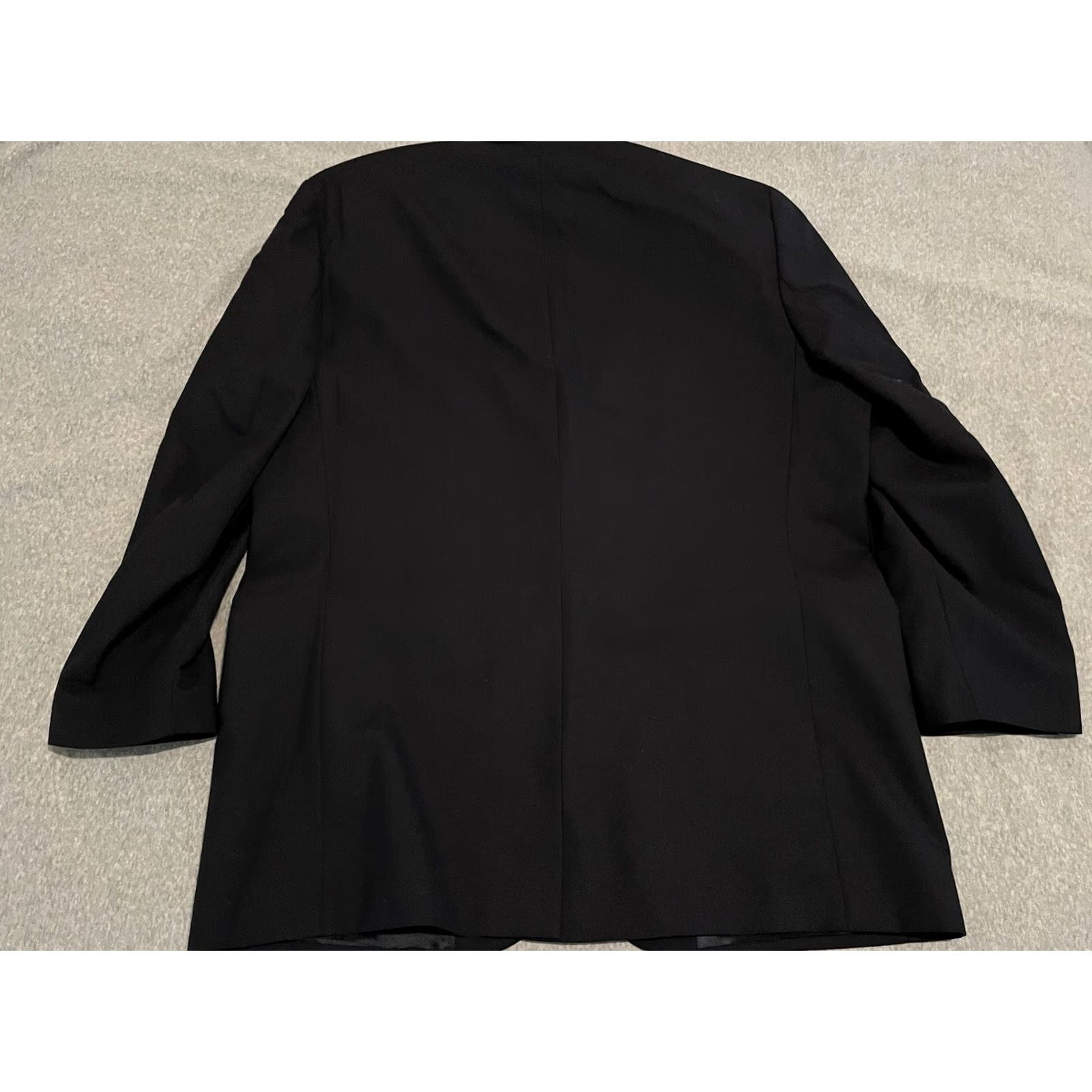 Ralph Lauren Chaps Ralph Lauren Equestrian Blazer Sport Coat Jacket Navy Gold Buttons Mens 46 Size 46R - 7 Thumbnail