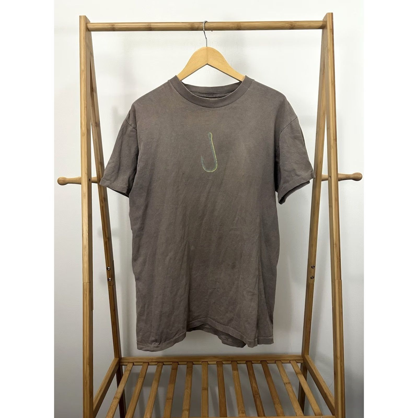 Vintage VTG 90s Phish Fishing Hook Gradient Sun Faded Band Tour Worn T-Shirt Size L Shirt Men Brown XS-XL? Size US L / EU 52-54 / 3 - 2 Thumbnail